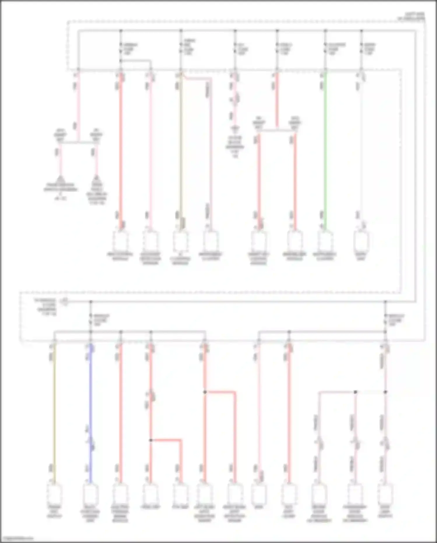 Wiring diagram instrument cluster for Hyundai IONIQ I (2016-2024) (27 of 70)
