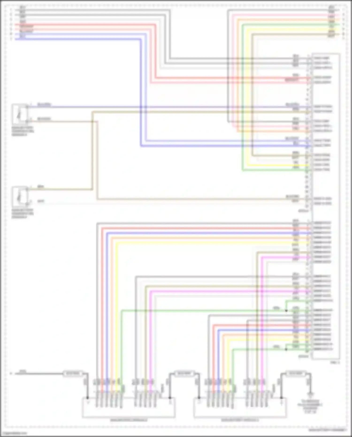 Wiring diagram main battery module 8 for Hyundai IONIQ I (2016-2024) (1 of 1)