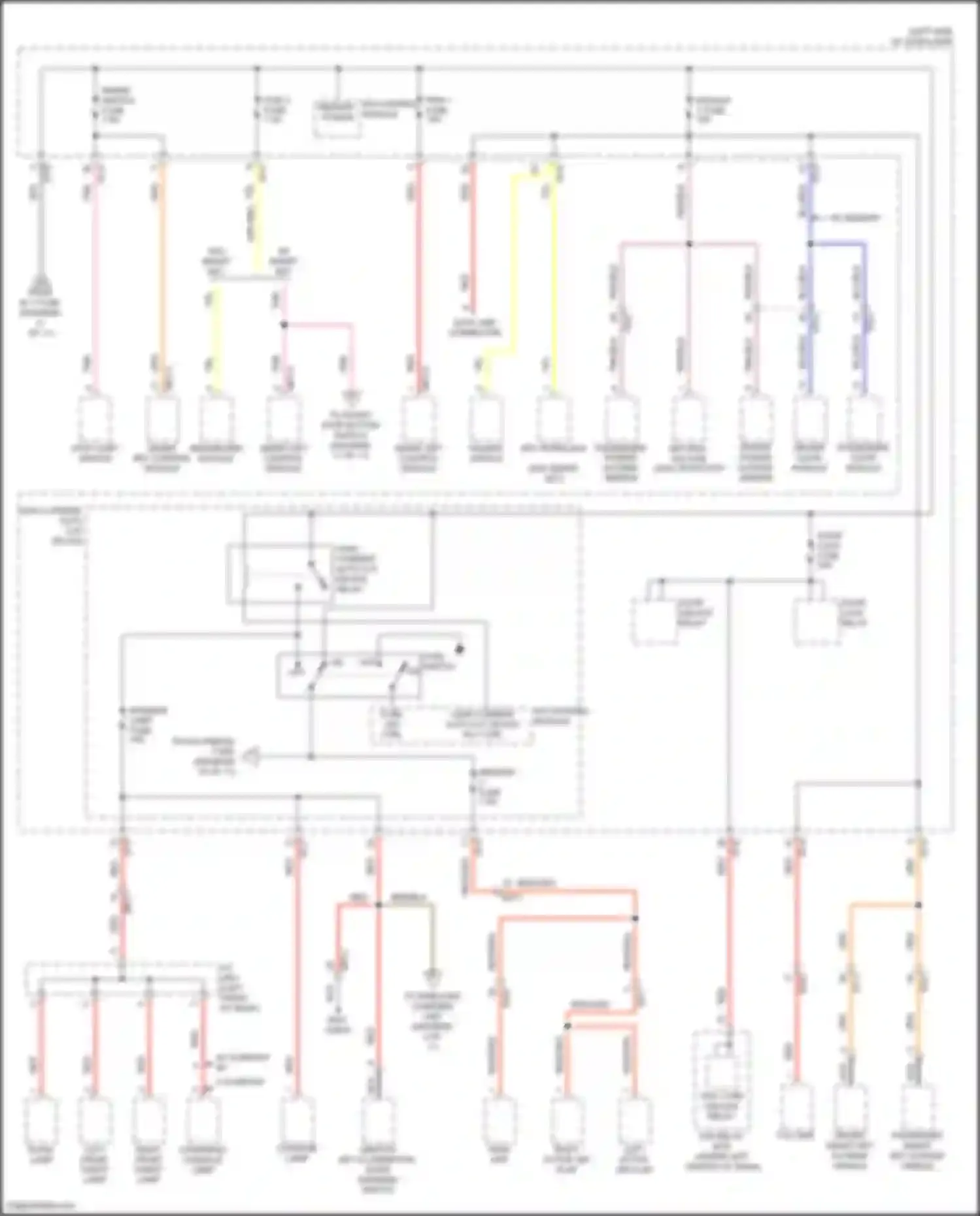 Wiring diagram memory power for Hyundai IONIQ I (2016-2024) (18 of 28)