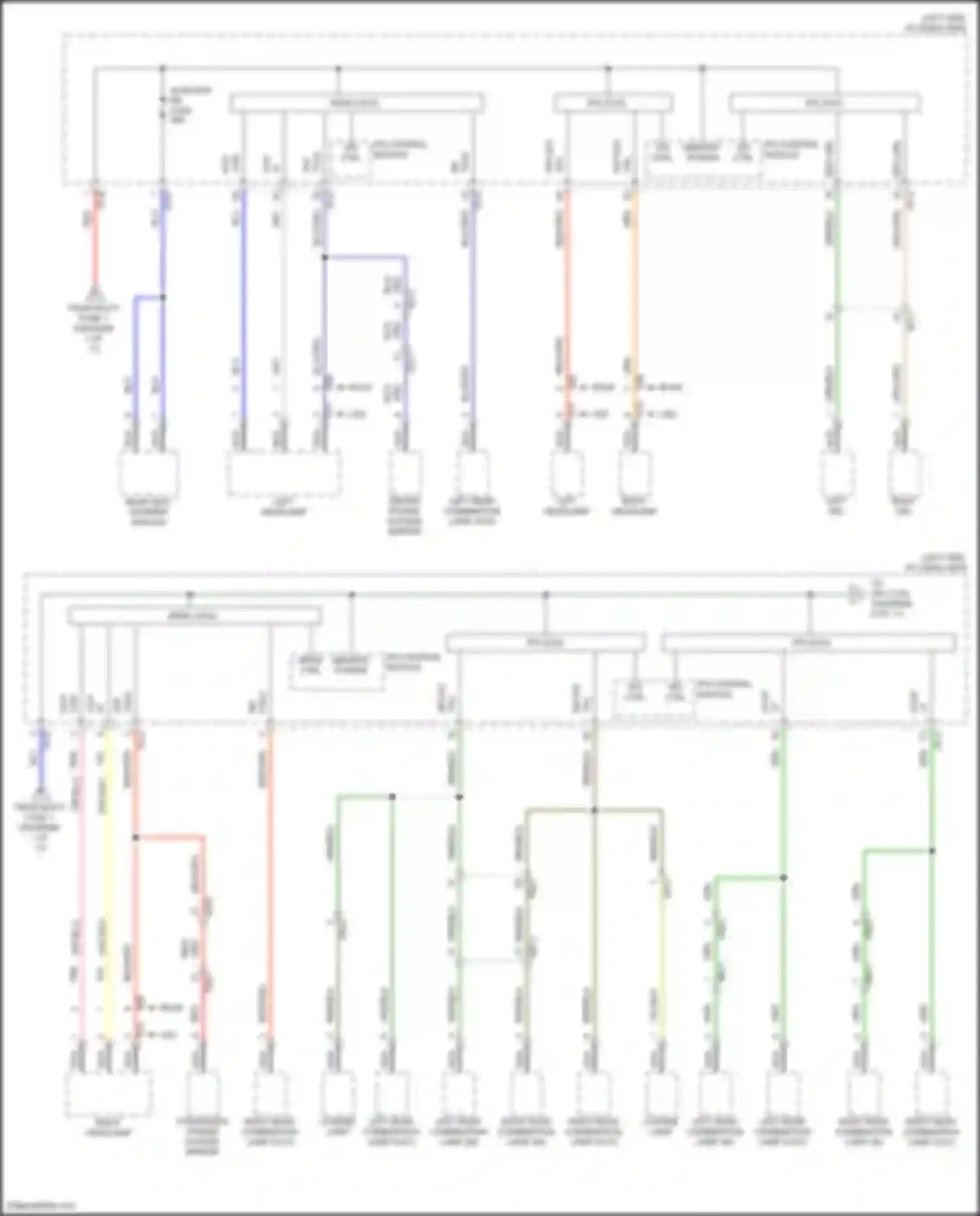 Wiring diagram memory power for Hyundai IONIQ I (2016-2024) (15 of 28)