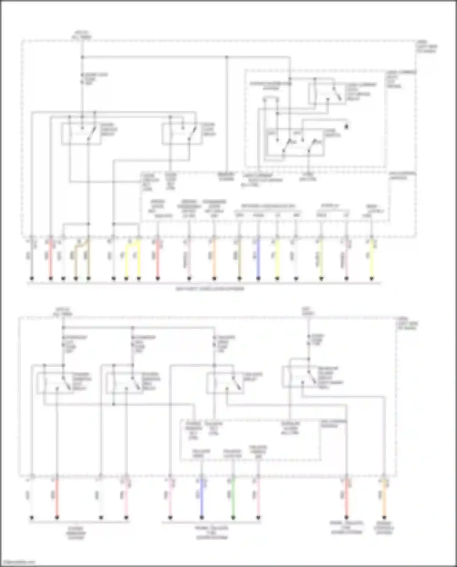 Wiring diagram memory power for Hyundai IONIQ I (2016-2024) (26 of 28)