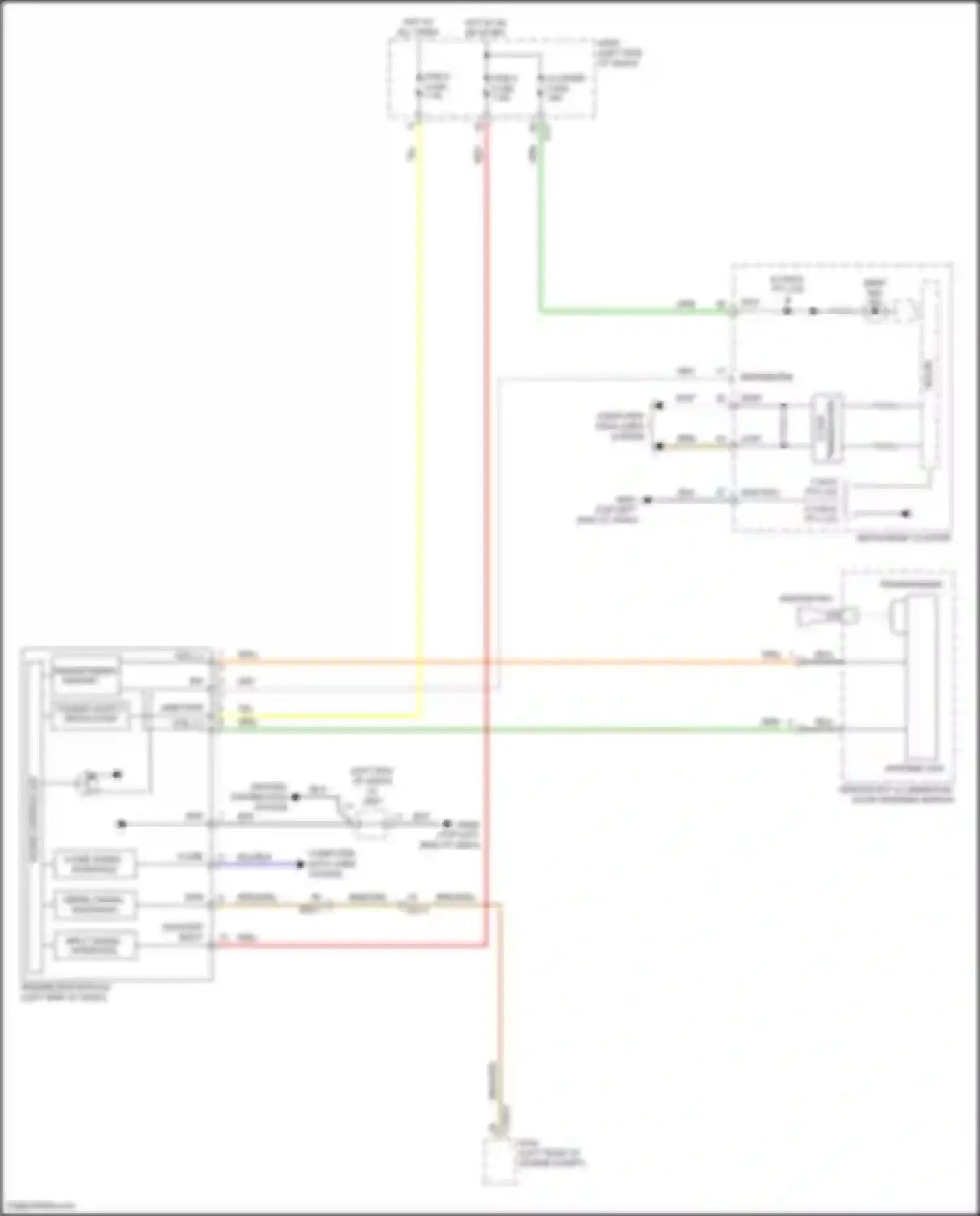 Wiring diagram micro controller for Hyundai IONIQ I (2016-2024) (1 of 1)