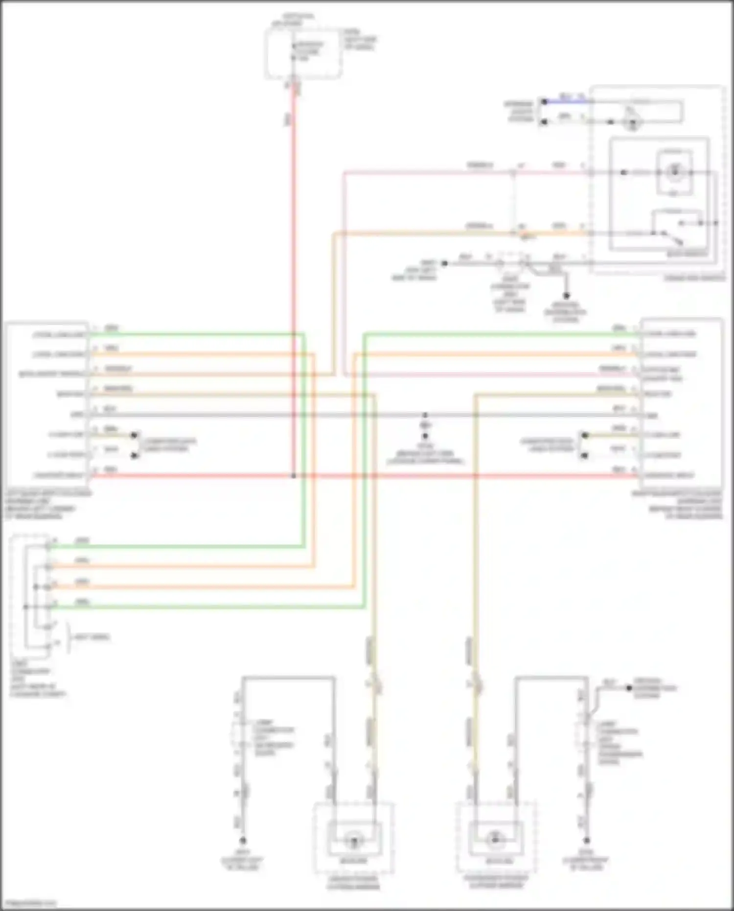 Wiring diagram module 4 fuse for Hyundai IONIQ I (2016-2024) (4 of 12)