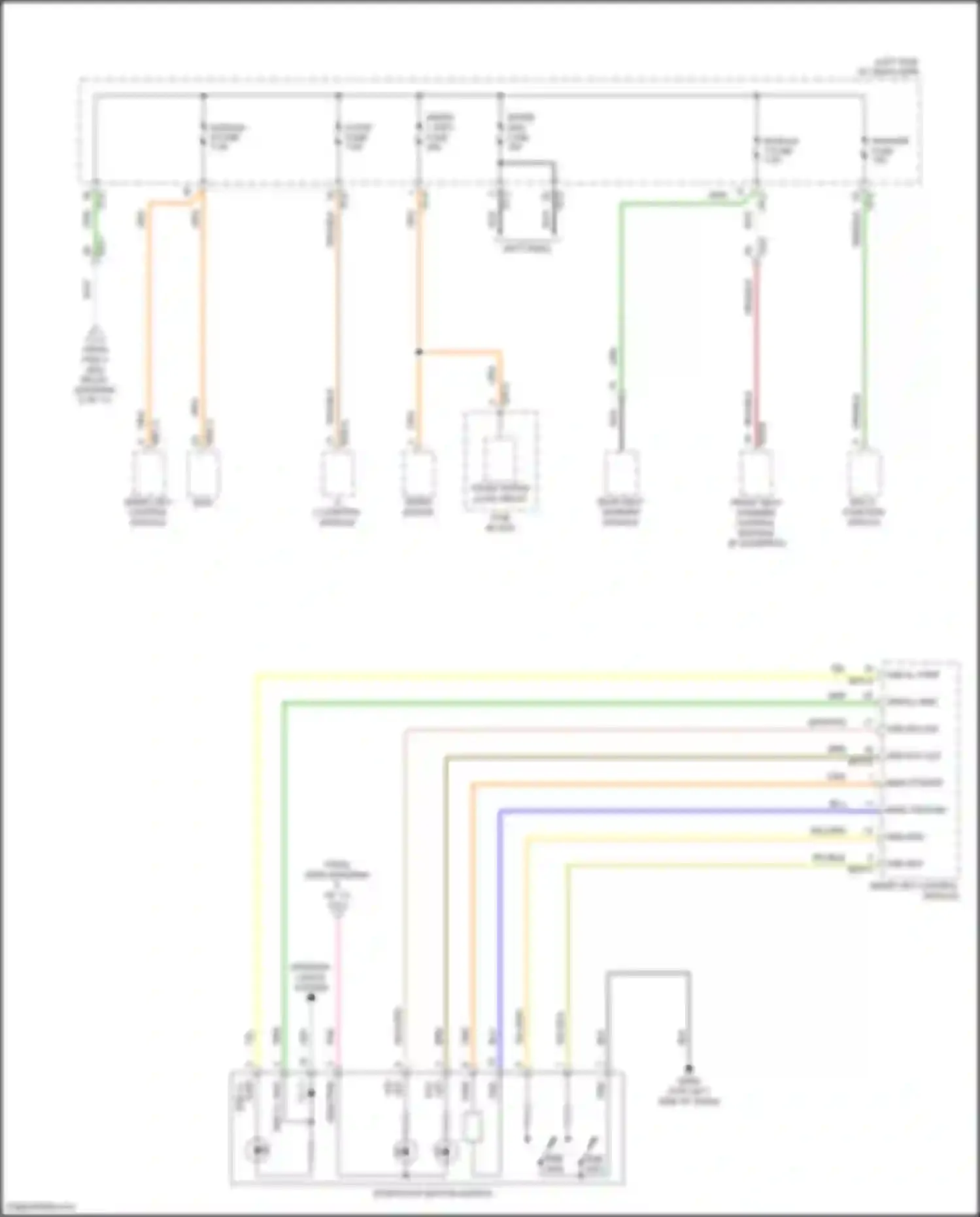 Wiring diagram module 6 fuse for Hyundai IONIQ I (2016-2024) (6 of 8)