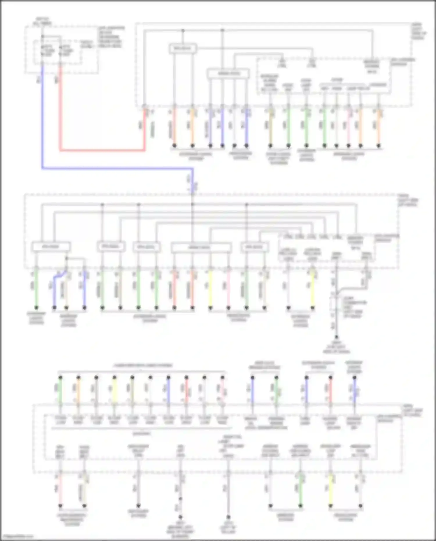 Wiring diagram parking oil level sensor for Hyundai IONIQ I (2016-2024) (1 of 1)