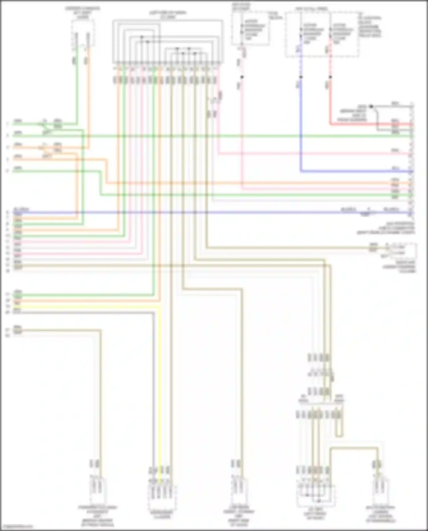 Wiring diagram pcb block for Hyundai IONIQ I (2016-2024) (26 of 45)