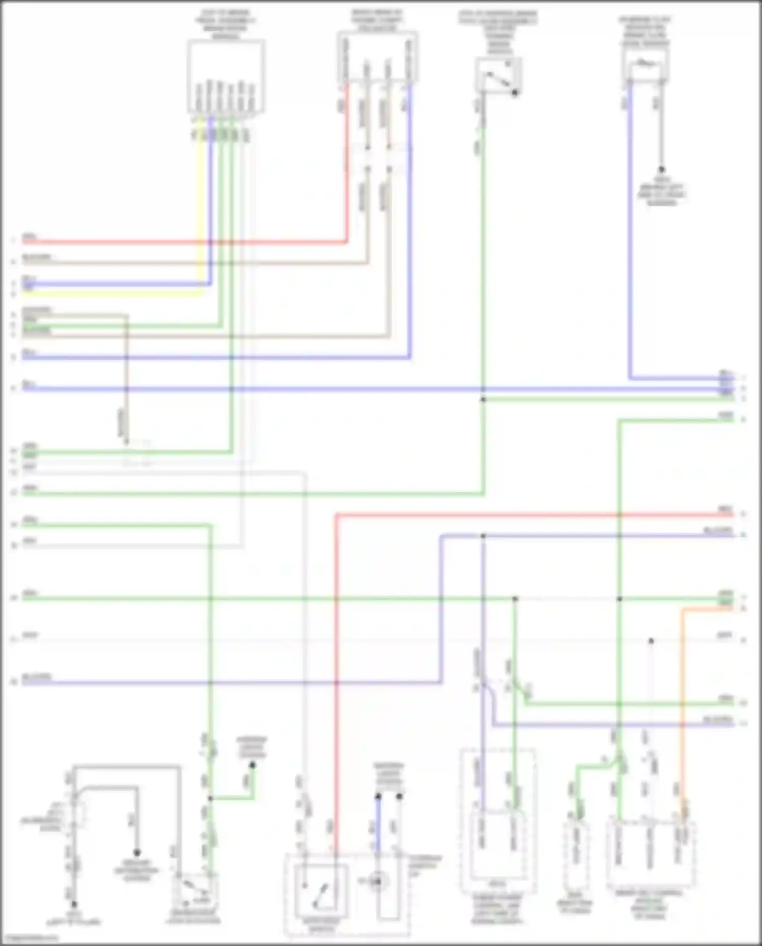 Wiring diagram pdt gnd for Hyundai IONIQ I (2016-2024) (3 of 3)