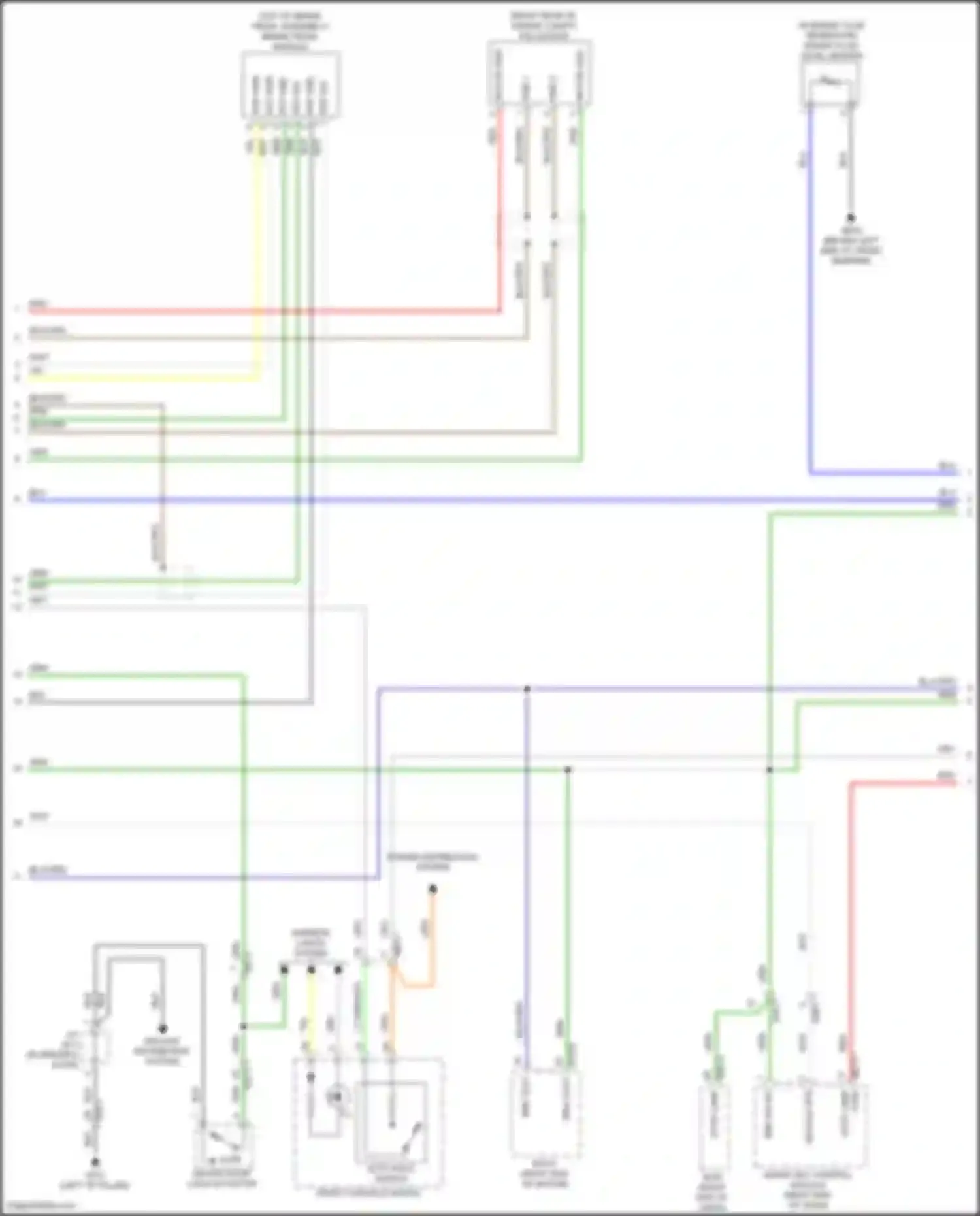 Wiring diagram pdt sig for Hyundai IONIQ I (2016-2024) (1 of 3)