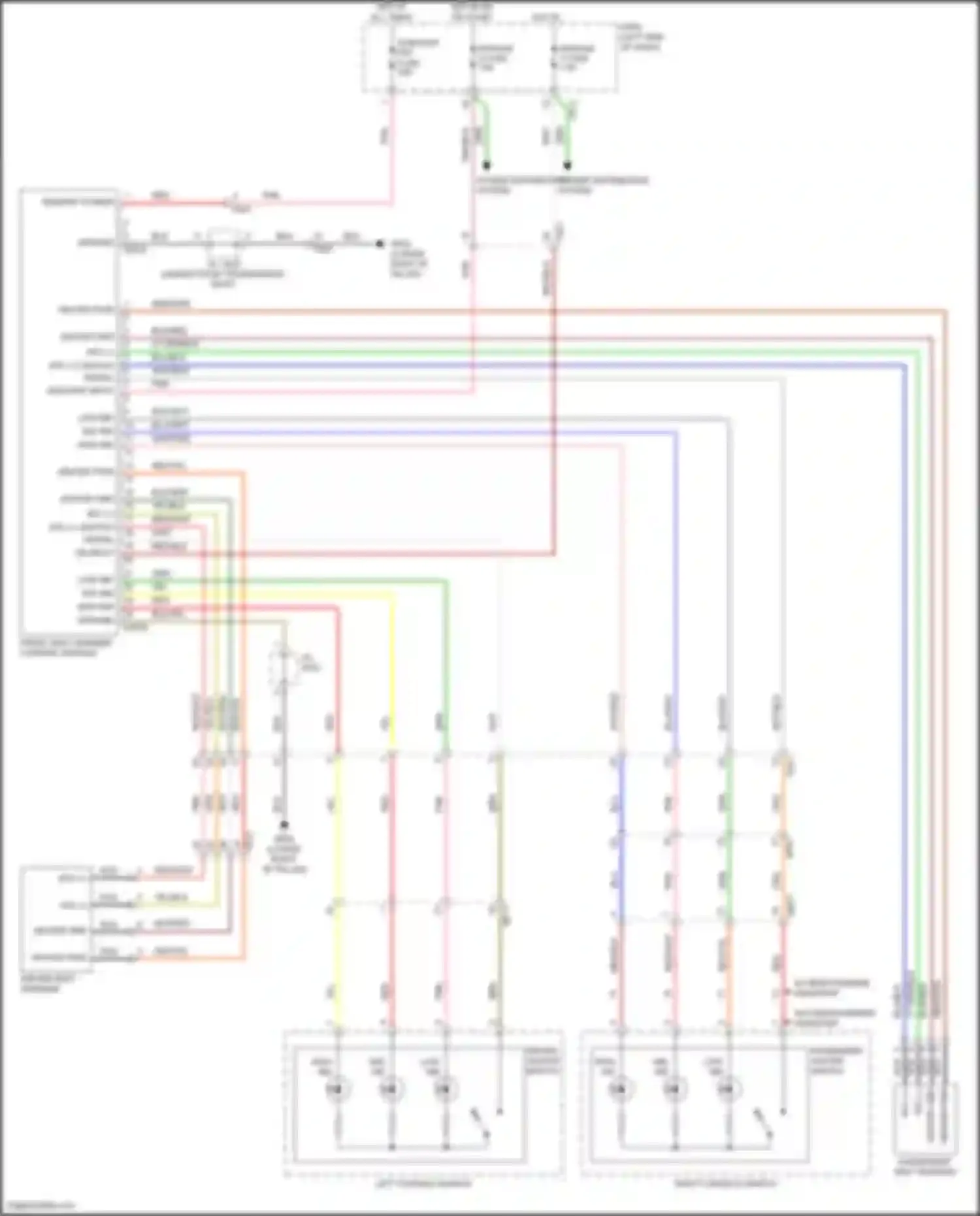 Wiring diagram power distribution system for Hyundai IONIQ I (2016-2024) (8 of 38)