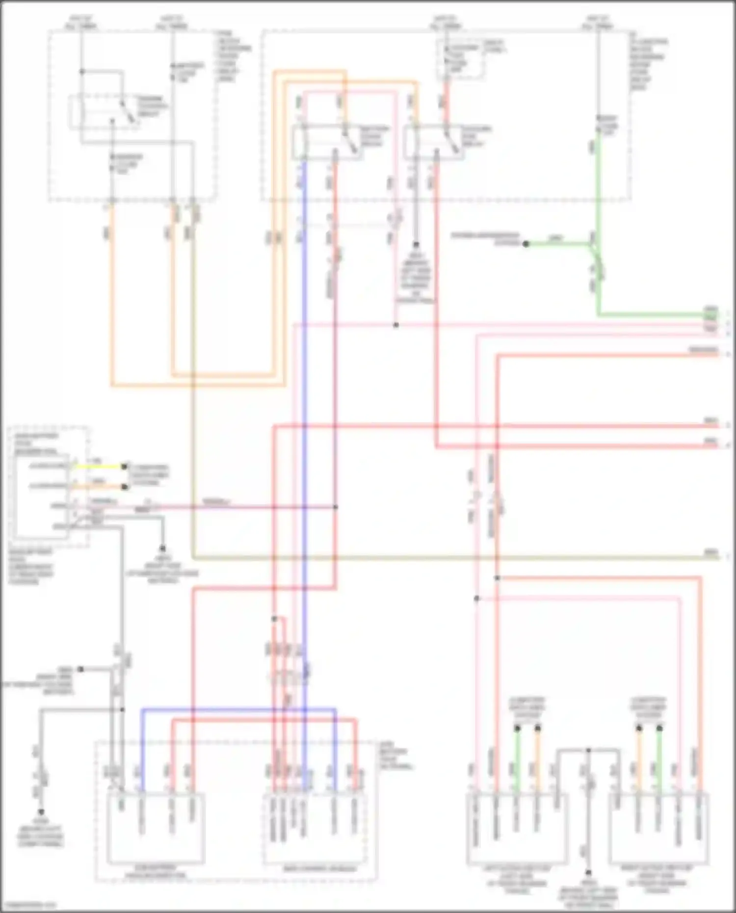 Wiring diagram relay ctrl for Hyundai IONIQ I (2016-2024) (2 of 4)