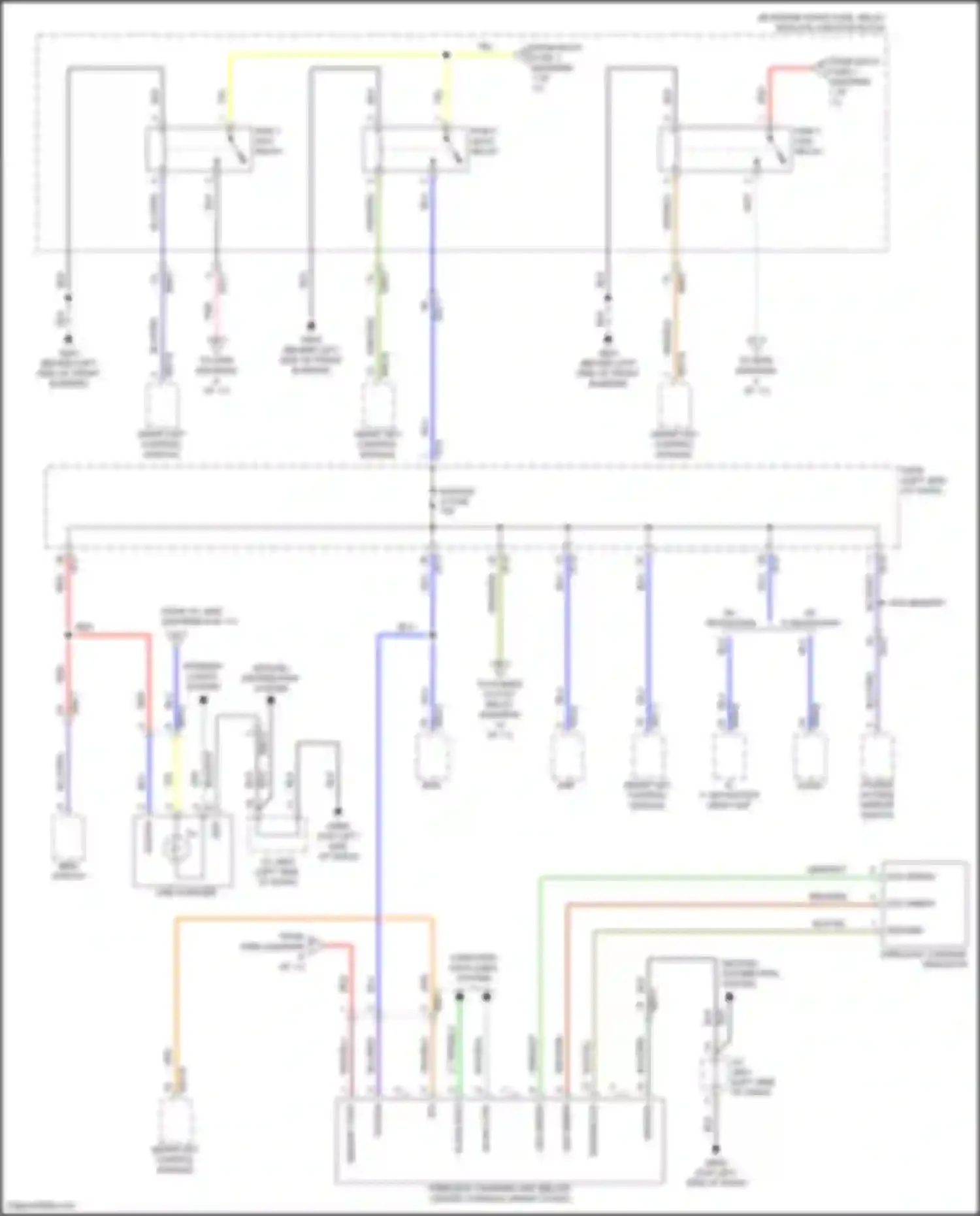 Wiring diagram smart key control module for Hyundai IONIQ I (2016-2024) (15 of 35)