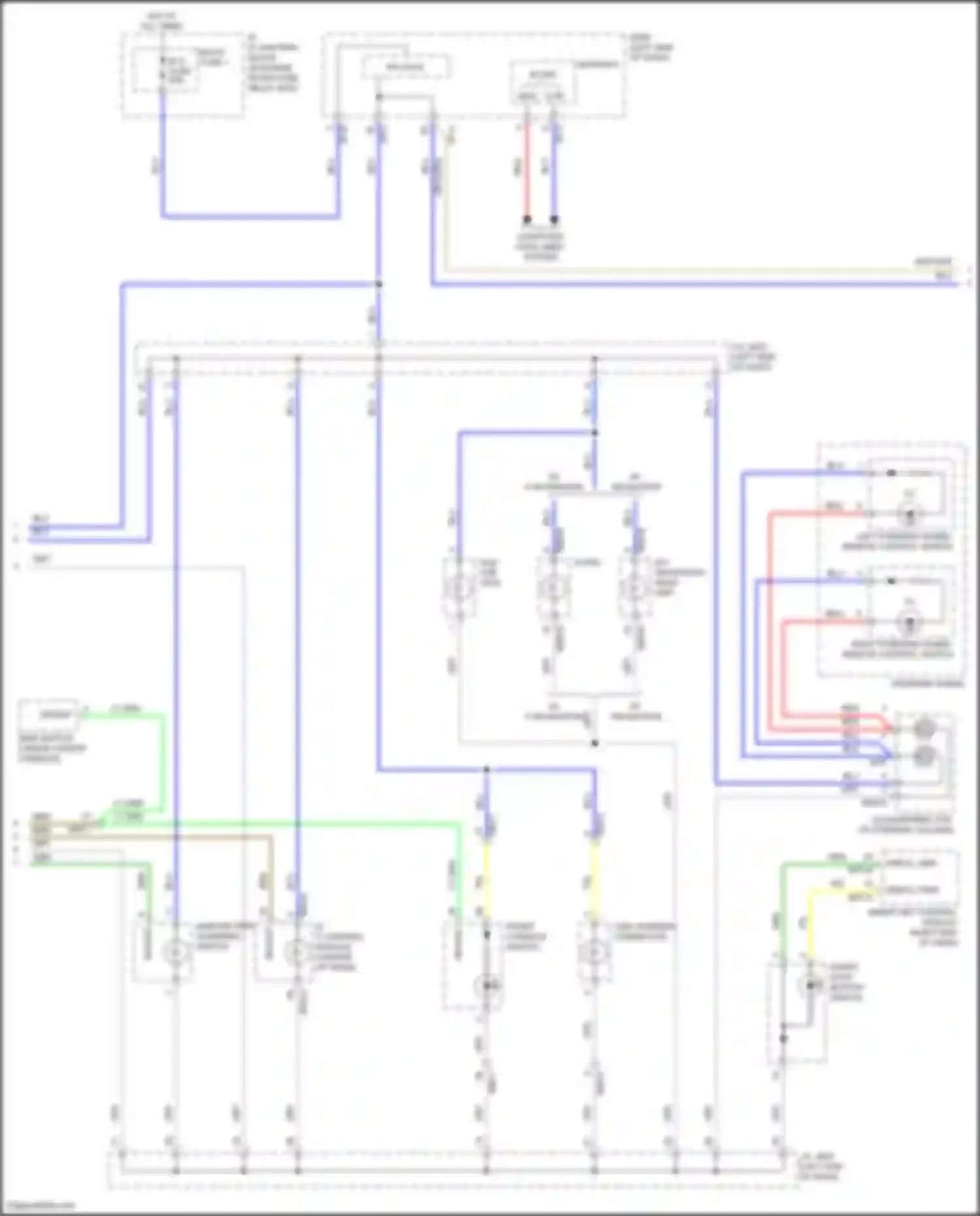 Wiring diagram smart key control module for Hyundai IONIQ I (2016-2024) (3 of 35)