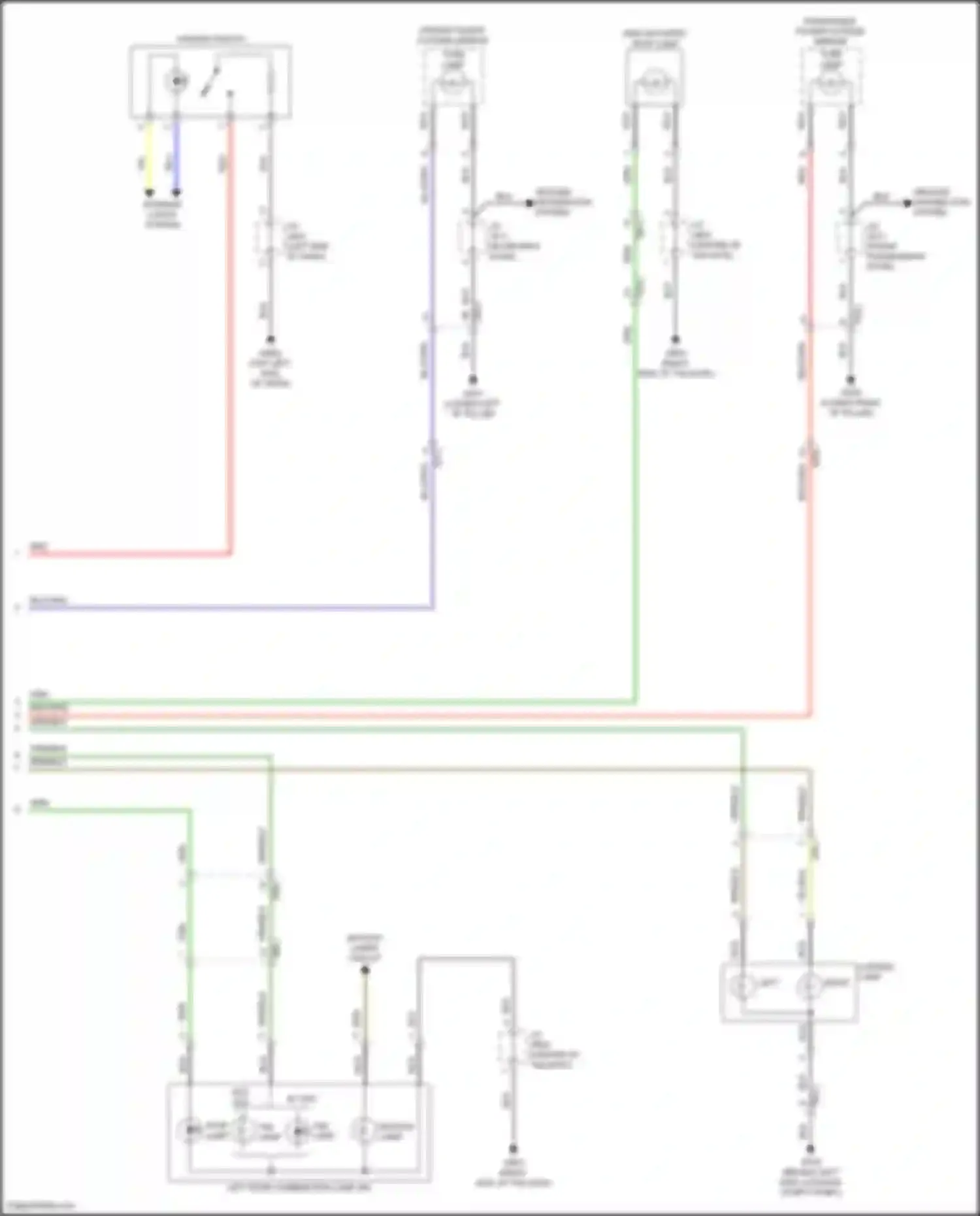 Wiring diagram stop lamp for Hyundai IONIQ I (2016-2024) (8 of 11)