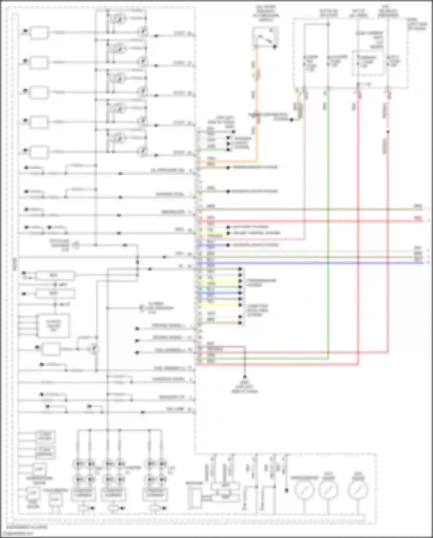Wiring diagram tail lamp in for Hyundai IONIQ I (2016-2024) (2 of 8)