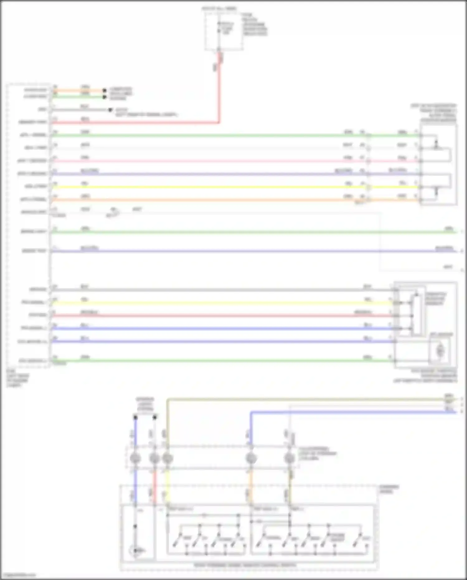 Wiring diagram vehicle spd in for Hyundai IONIQ I (2016-2024) (1 of 2)