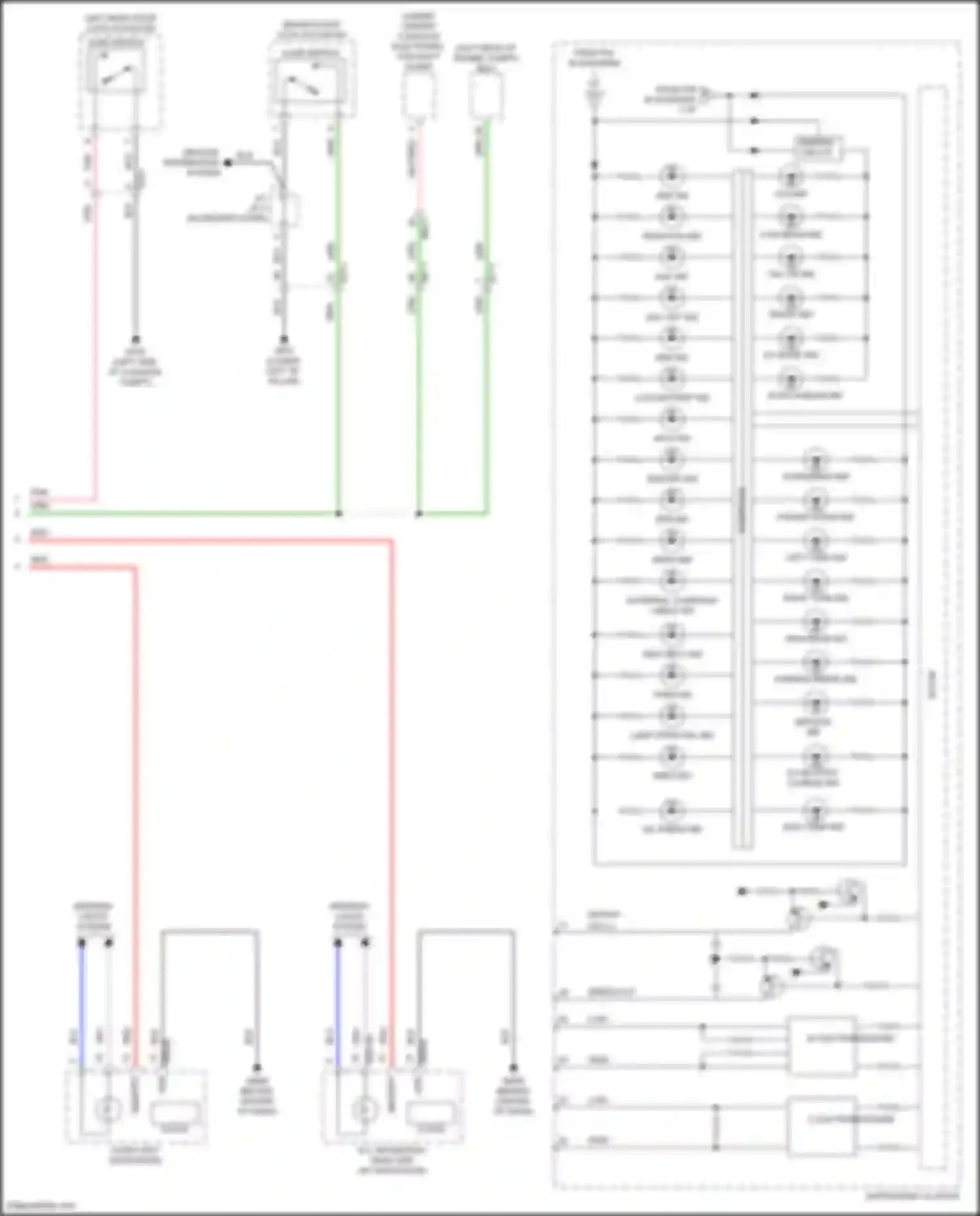 Wiring diagram w/ navigation for Hyundai IONIQ I (2016-2024) (4 of 38)