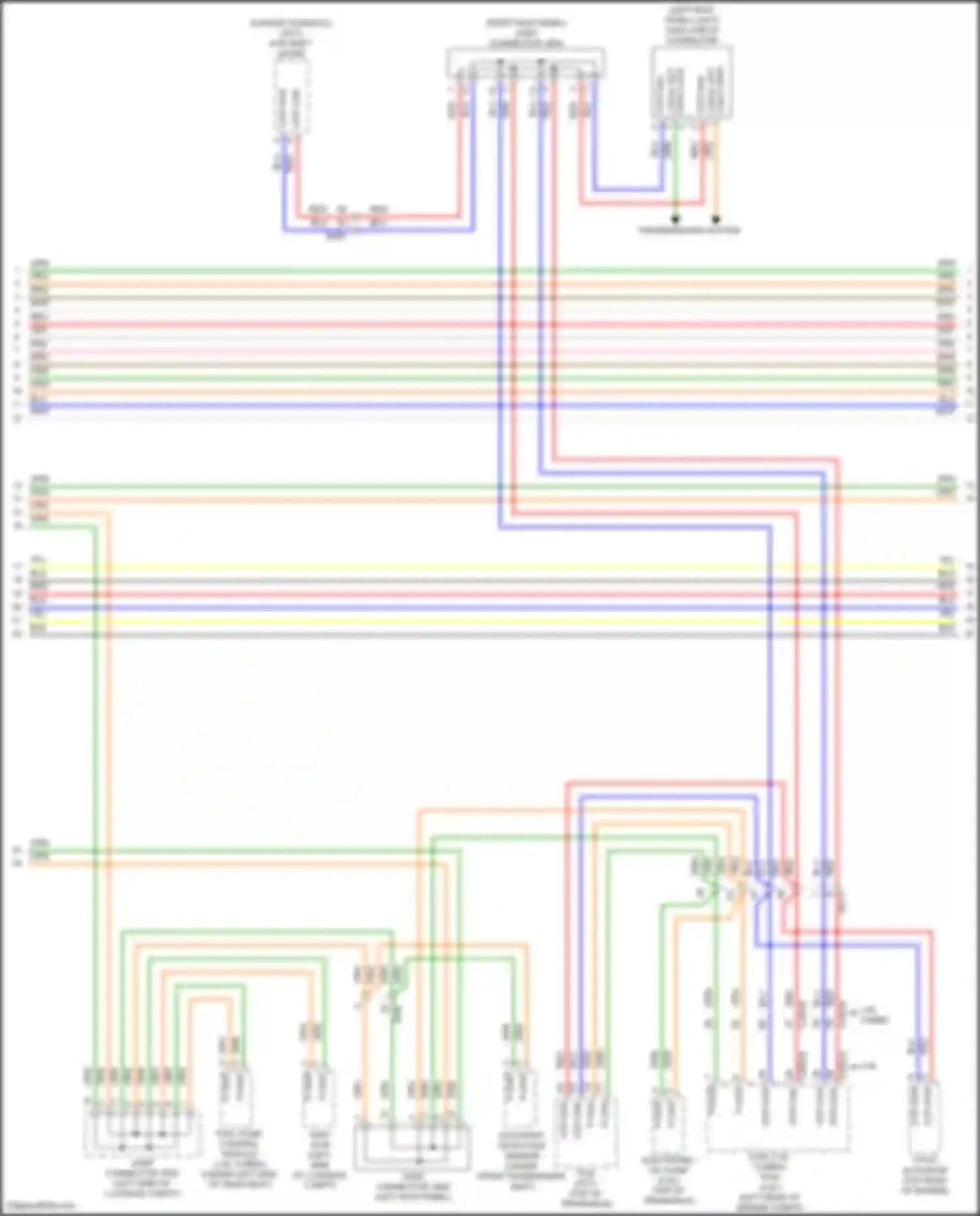 Kona Hyundai I facelift (2020-2024): Computer data lines circuit (3 of 4)