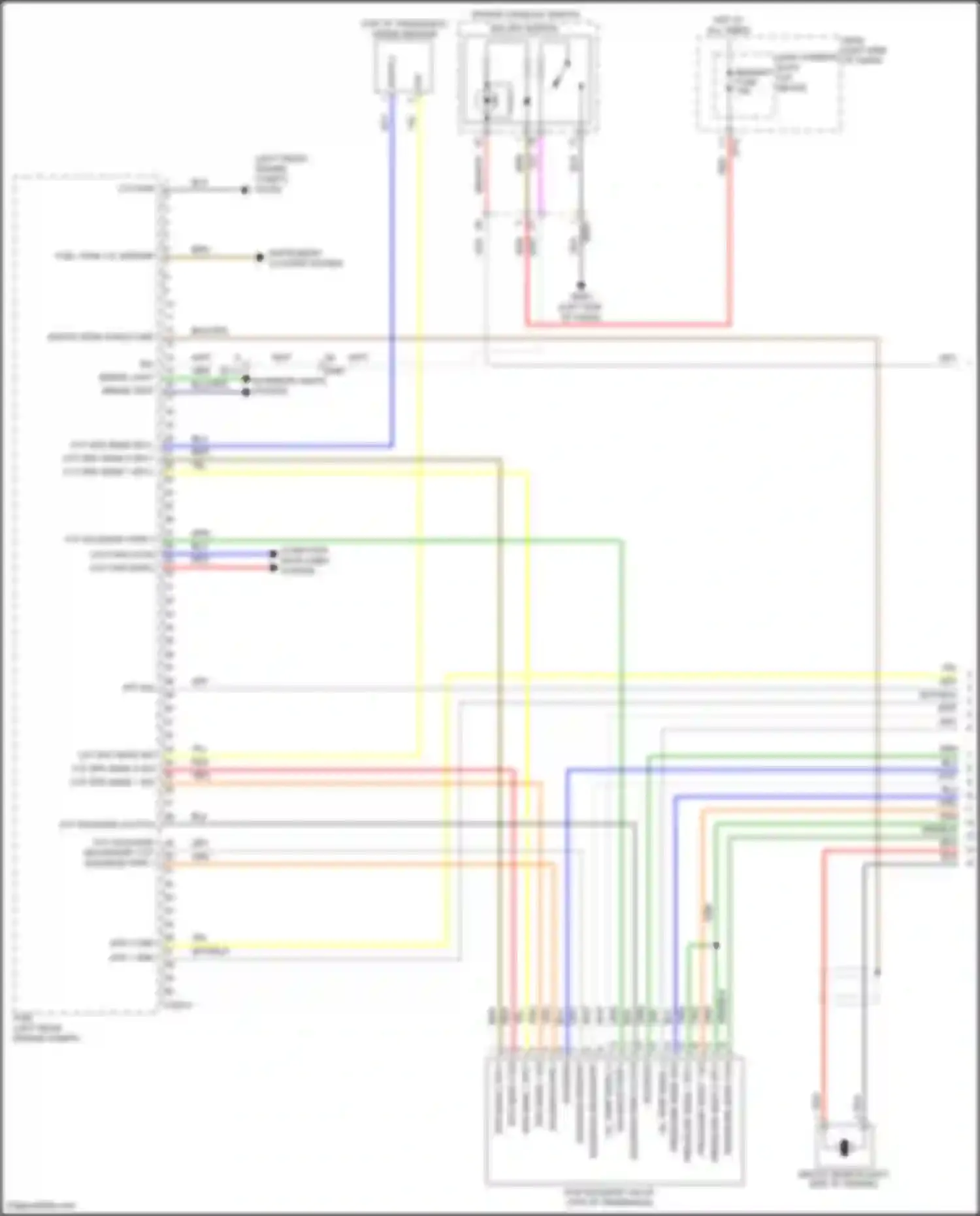 Kona Hyundai I facelift (2020-2024): Wiring diagram engine performance 2.0l (1 of 8)