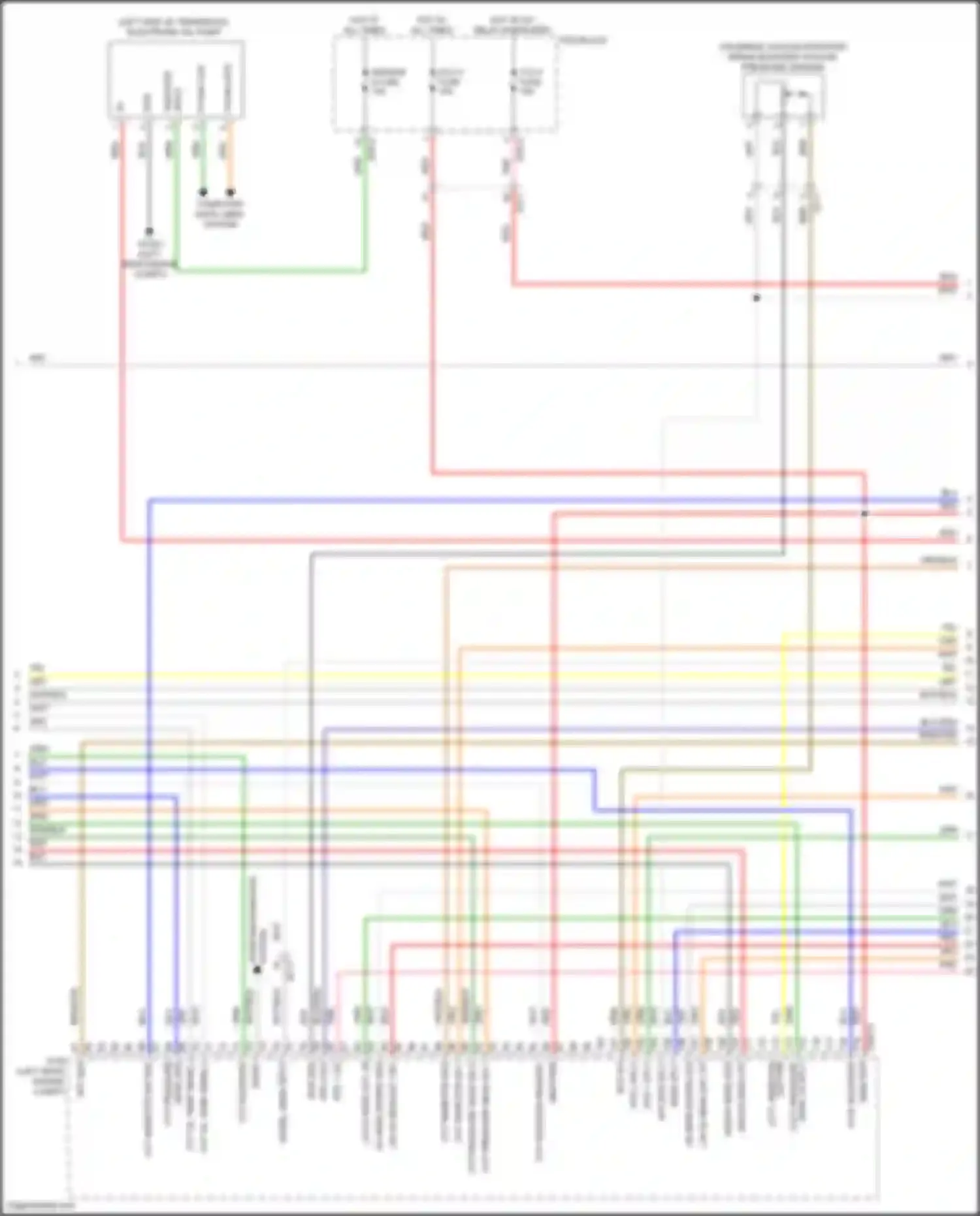Kona Hyundai I facelift (2020-2024): Wiring diagram engine performance 2.0l (2 of 8)