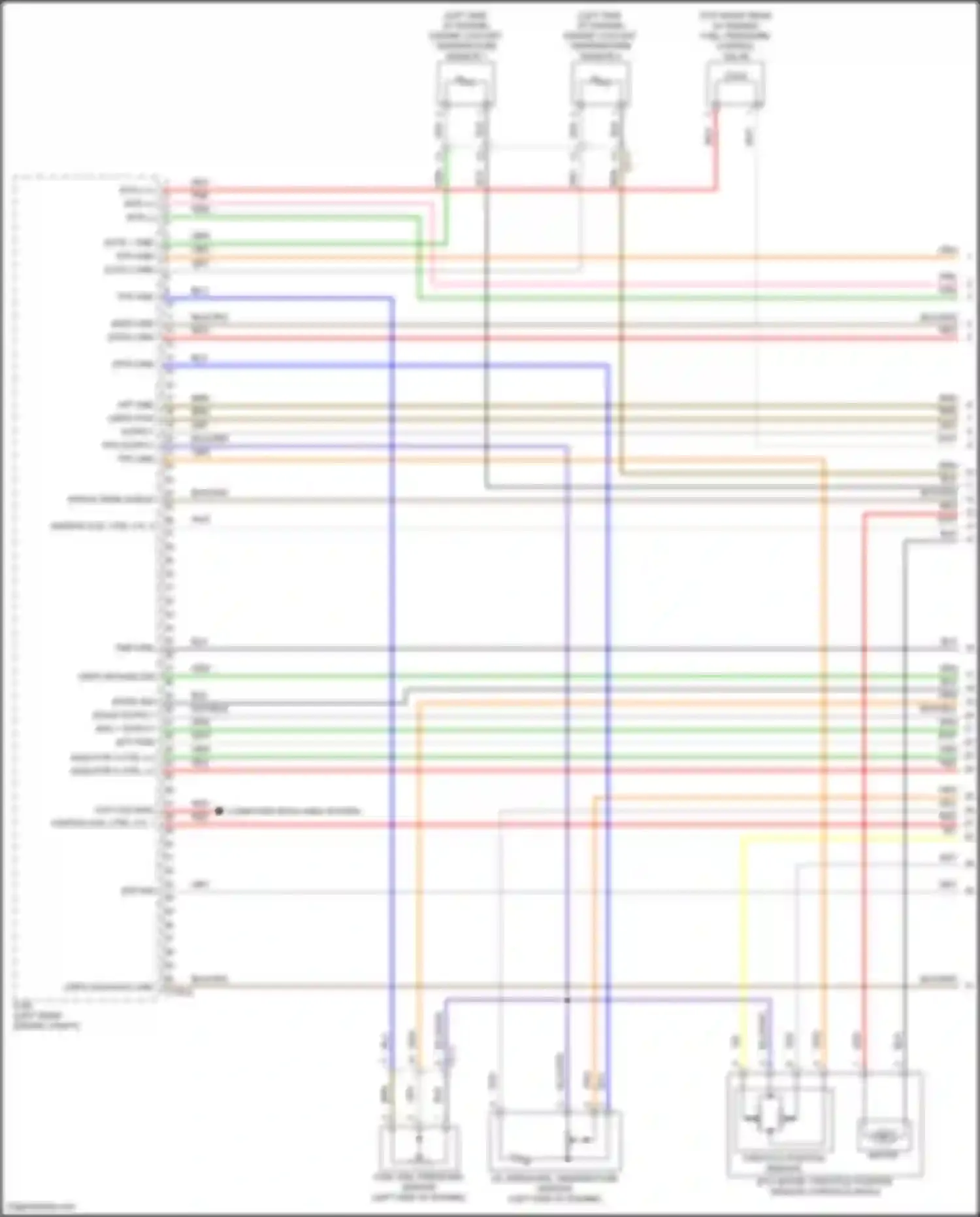 Wiring diagram apt gnd for Hyundai Kona I facelift (2020-2024) (3 of 4)