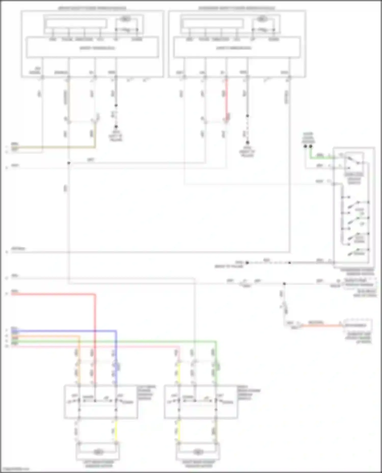 Wiring diagram blk for Hyundai Kona I facelift (2020-2024) (99 of 141)