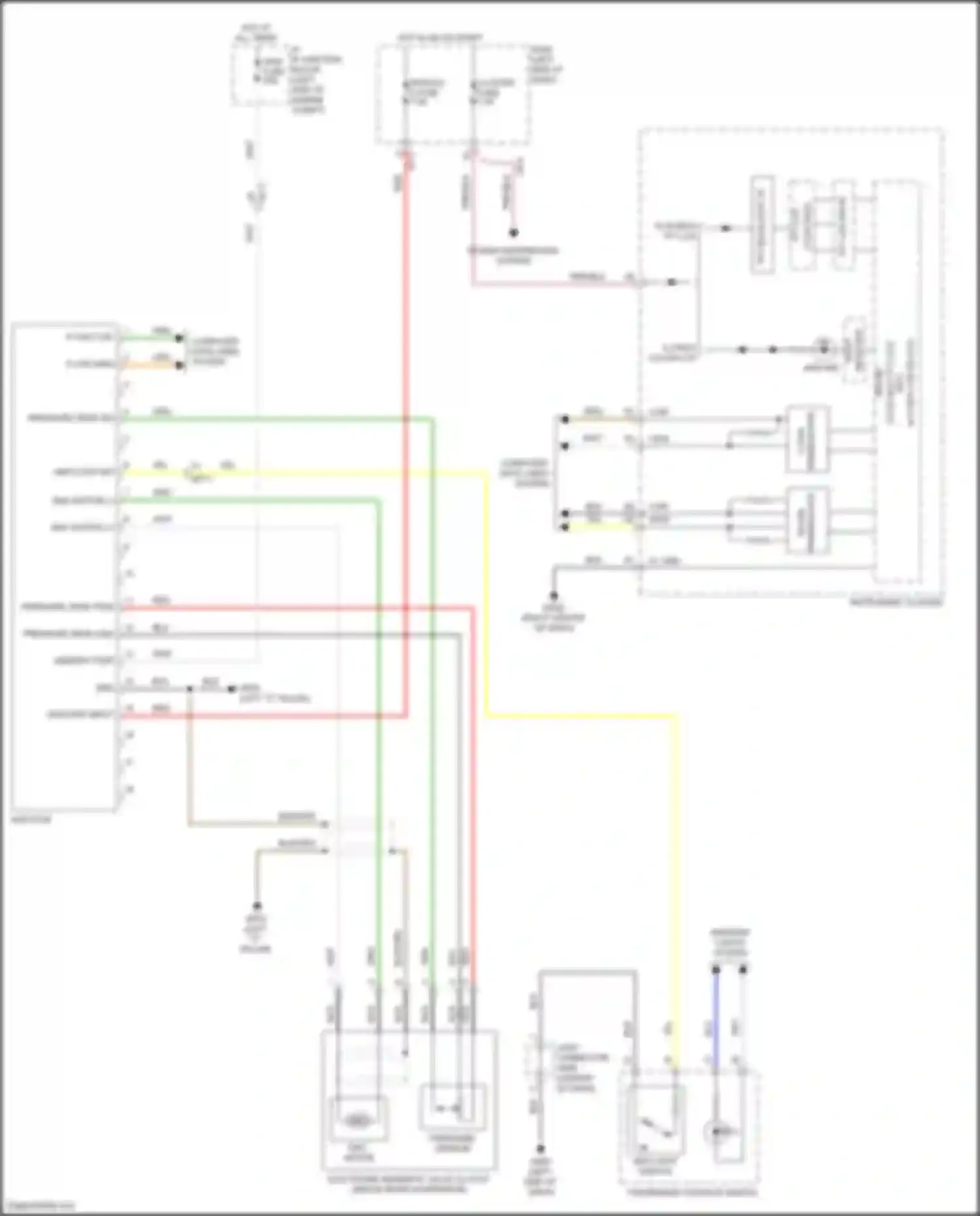 Wiring diagram c-can for Hyundai Kona I facelift (2020-2024) (1 of 10)