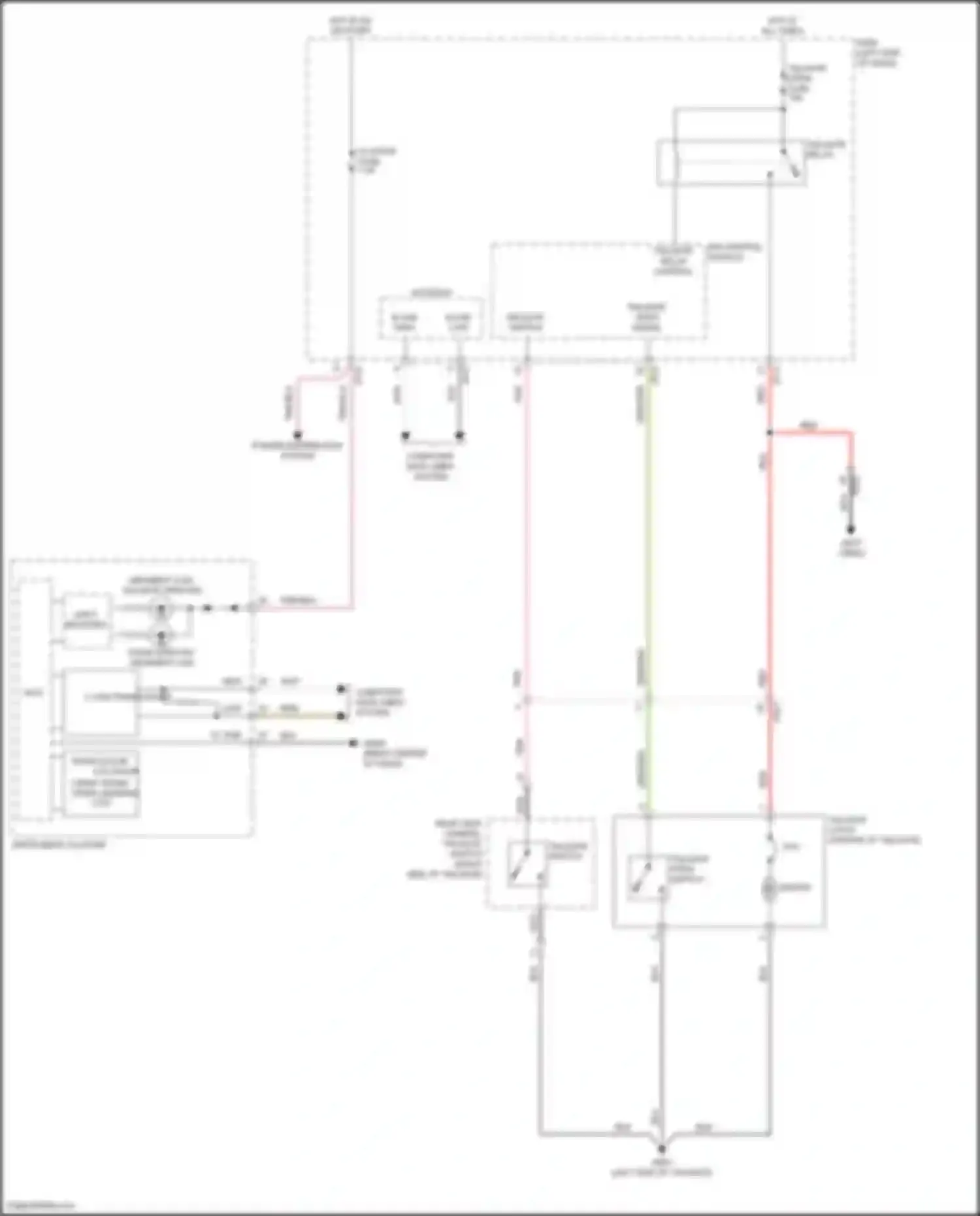 Wiring diagram cluster fuse for Hyundai Kona I facelift (2020-2024) (28 of 31)