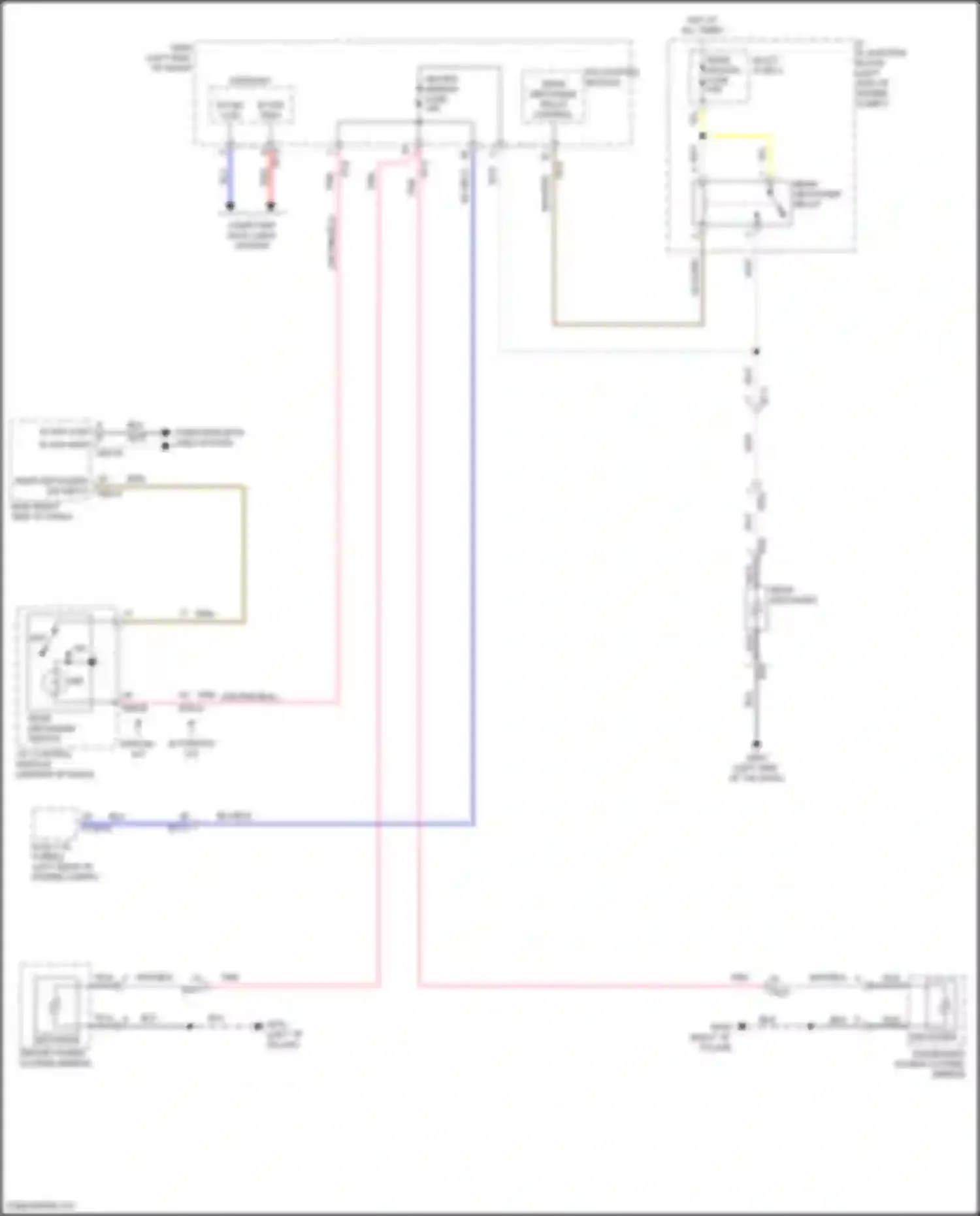 Wiring diagram computer data lines system for Hyundai Kona I facelift (2020-2024) (43 of 76)