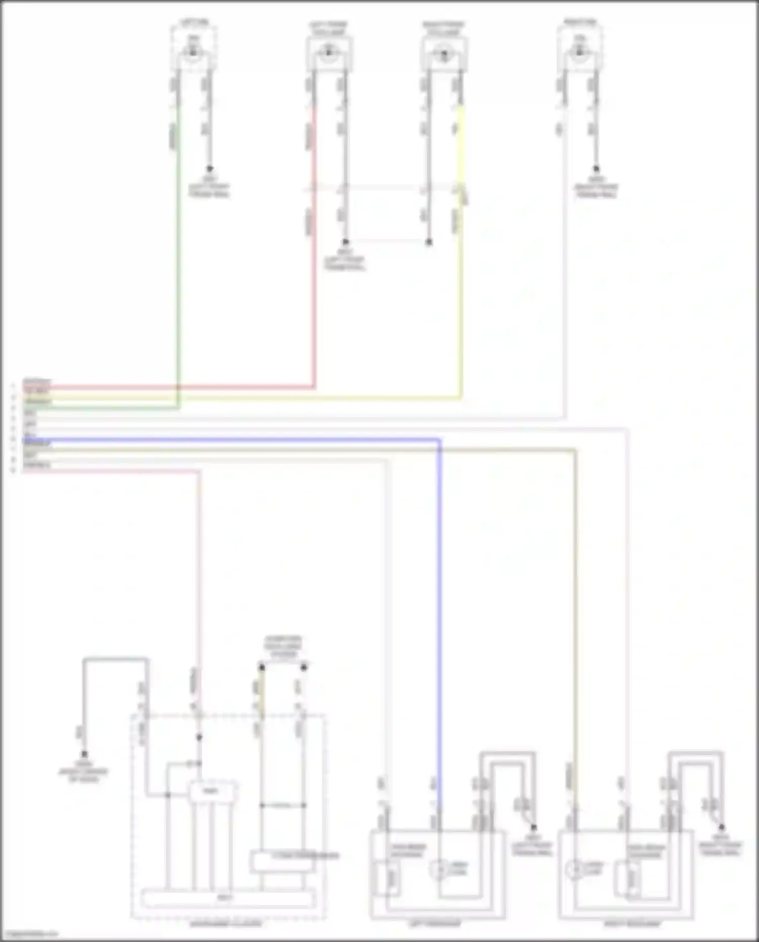 Wiring diagram computer data lines system for Hyundai Kona I facelift (2020-2024) (23 of 76)