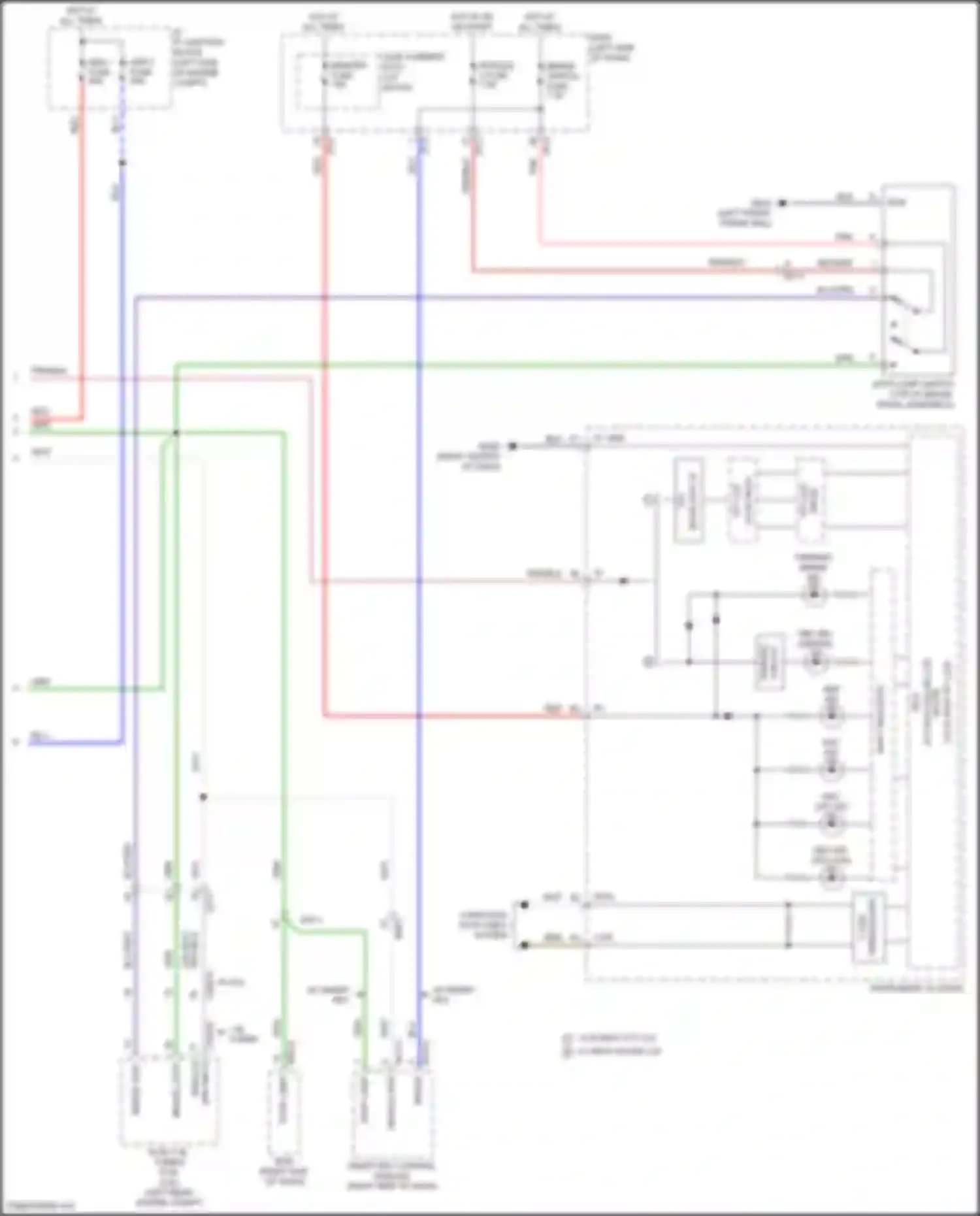 Wiring diagram e/r junction block for Hyundai Kona I facelift (2020-2024) (2 of 30)