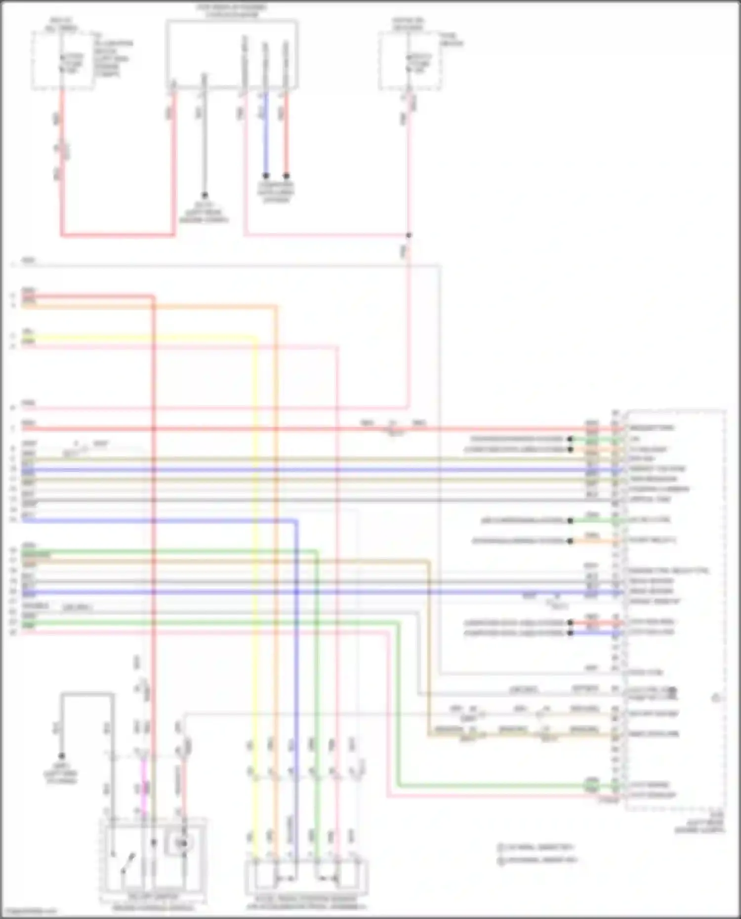 Wiring diagram immo data line for Hyundai Kona I facelift (2020-2024) (2 of 3)