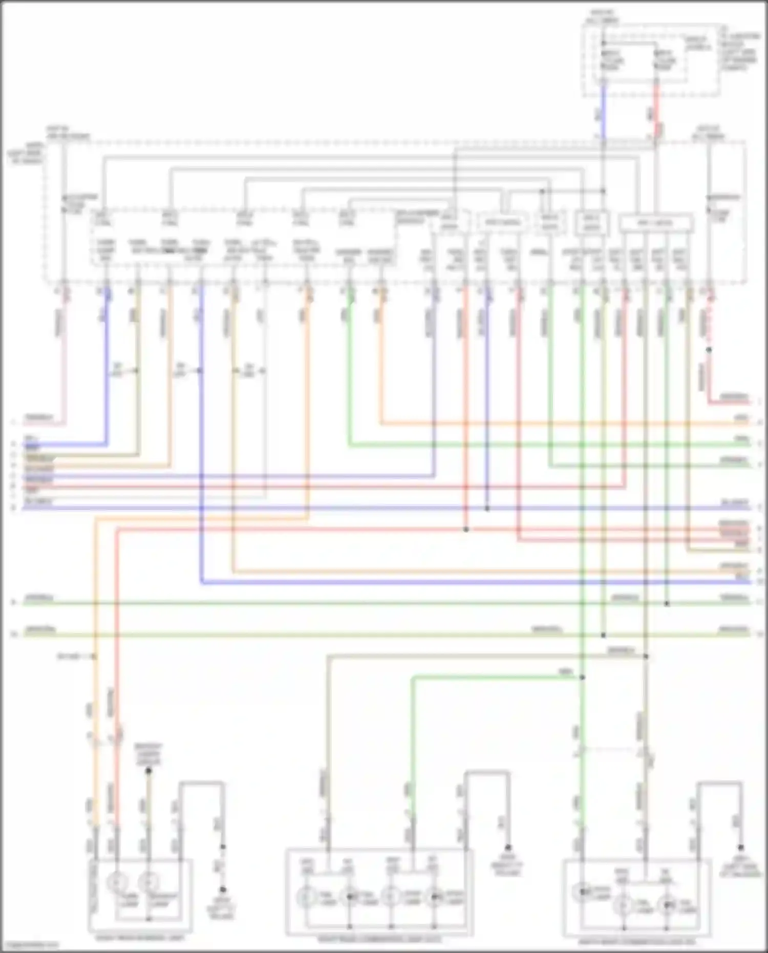 Wiring diagram ips 0 ctrl for Hyundai Kona I facelift (2020-2024) (1 of 1)