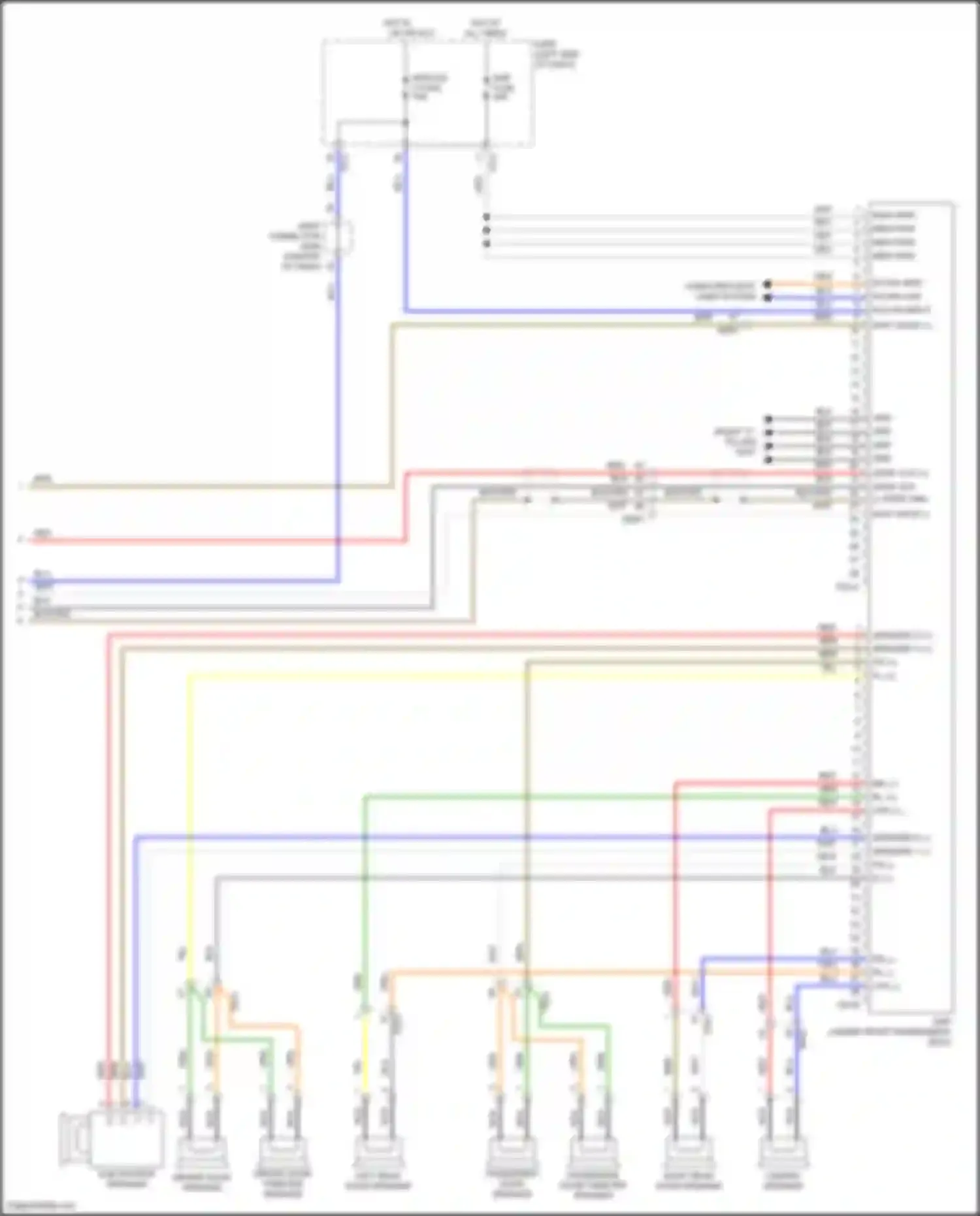 Wiring diagram m-can low for Hyundai Kona I facelift (2020-2024) (3 of 6)