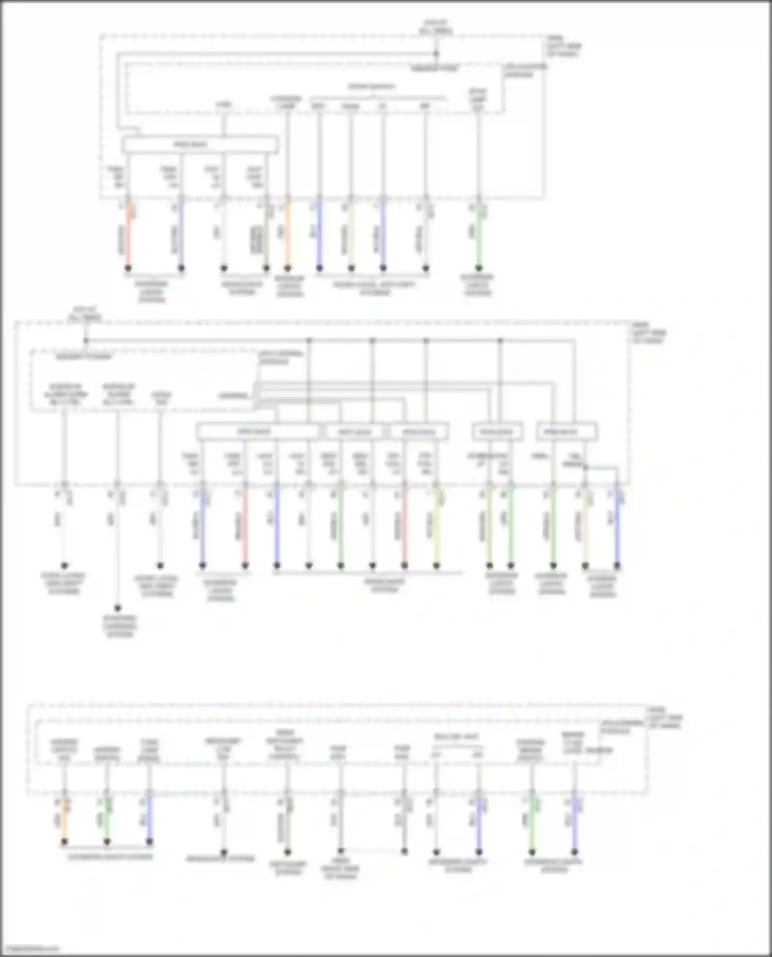 Wiring diagram memory power for Hyundai Kona I facelift (2020-2024) (16 of 18)