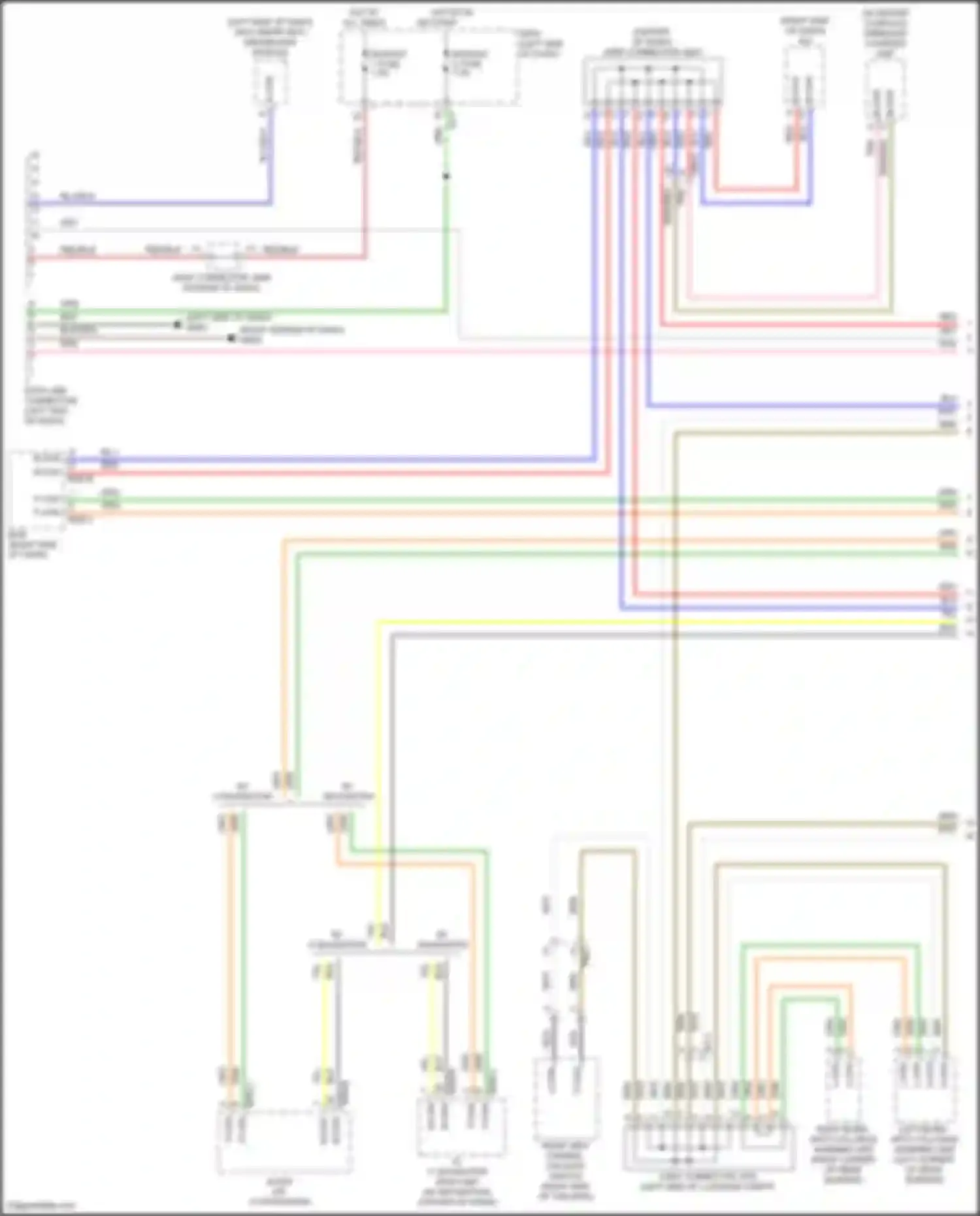 Wiring diagram module 1 fuse for Hyundai Kona I facelift (2020-2024) (3 of 9)
