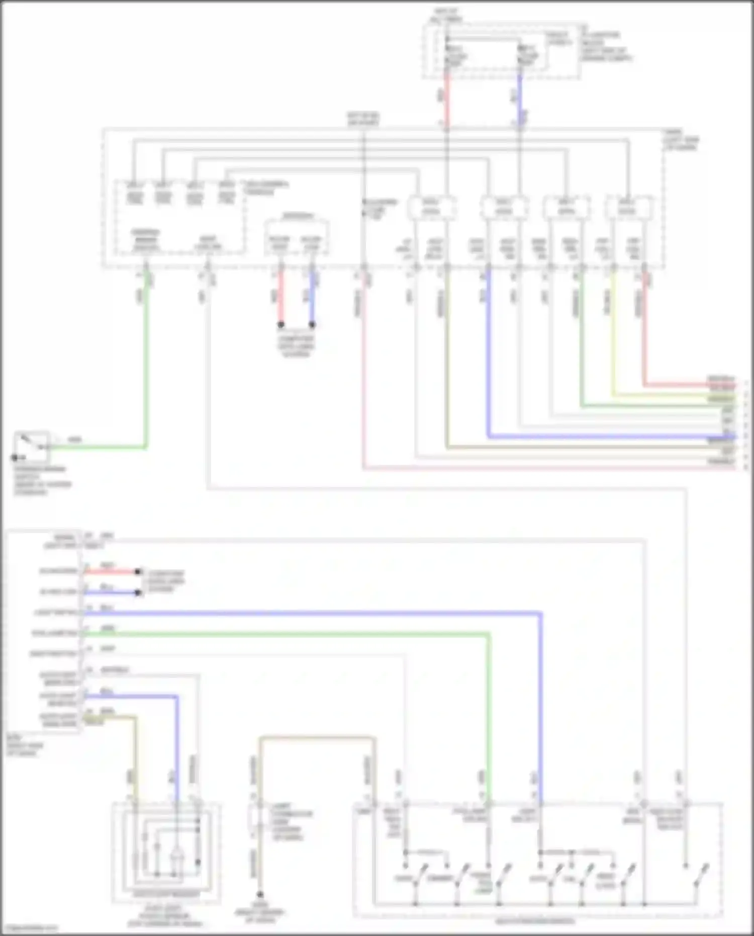 Wiring diagram multi fuse 2 for Hyundai Kona I facelift (2020-2024) (3 of 21)