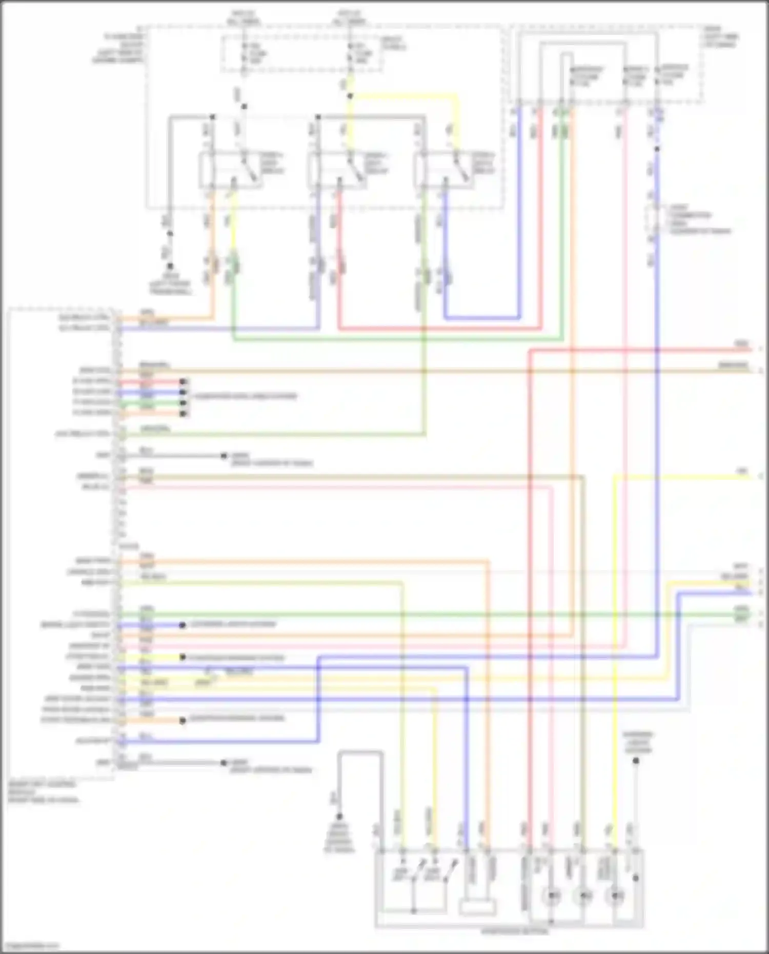 Wiring diagram pdm 3 fuse for Hyundai Kona I facelift (2020-2024) (3 of 4)