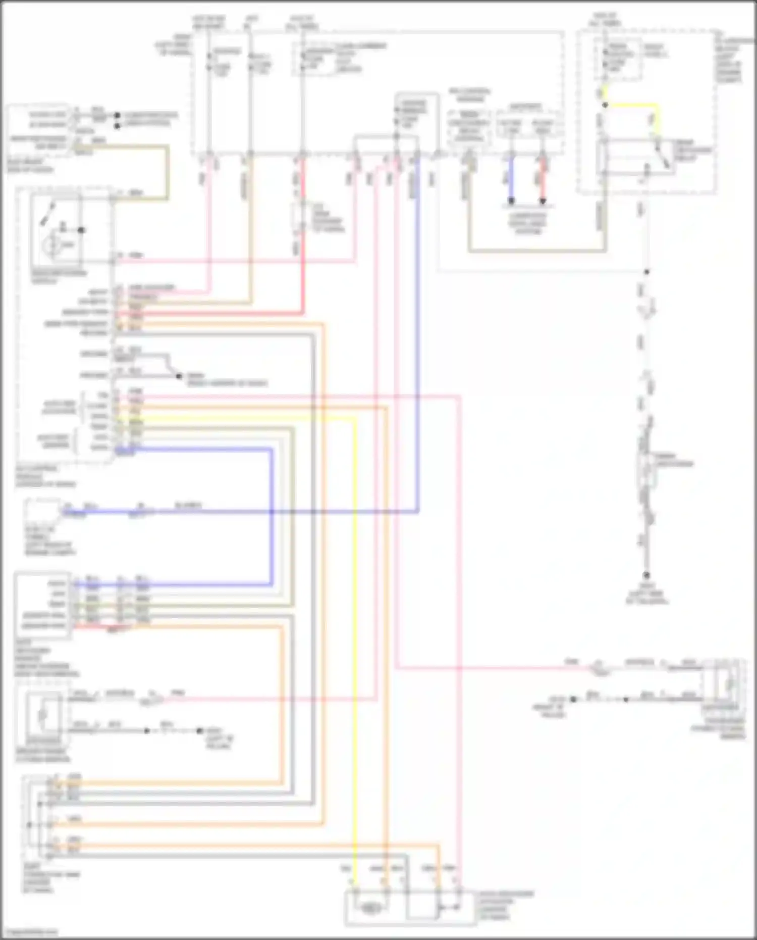 Wiring diagram sensor pwr for Hyundai Kona I facelift (2020-2024) (1 of 1)