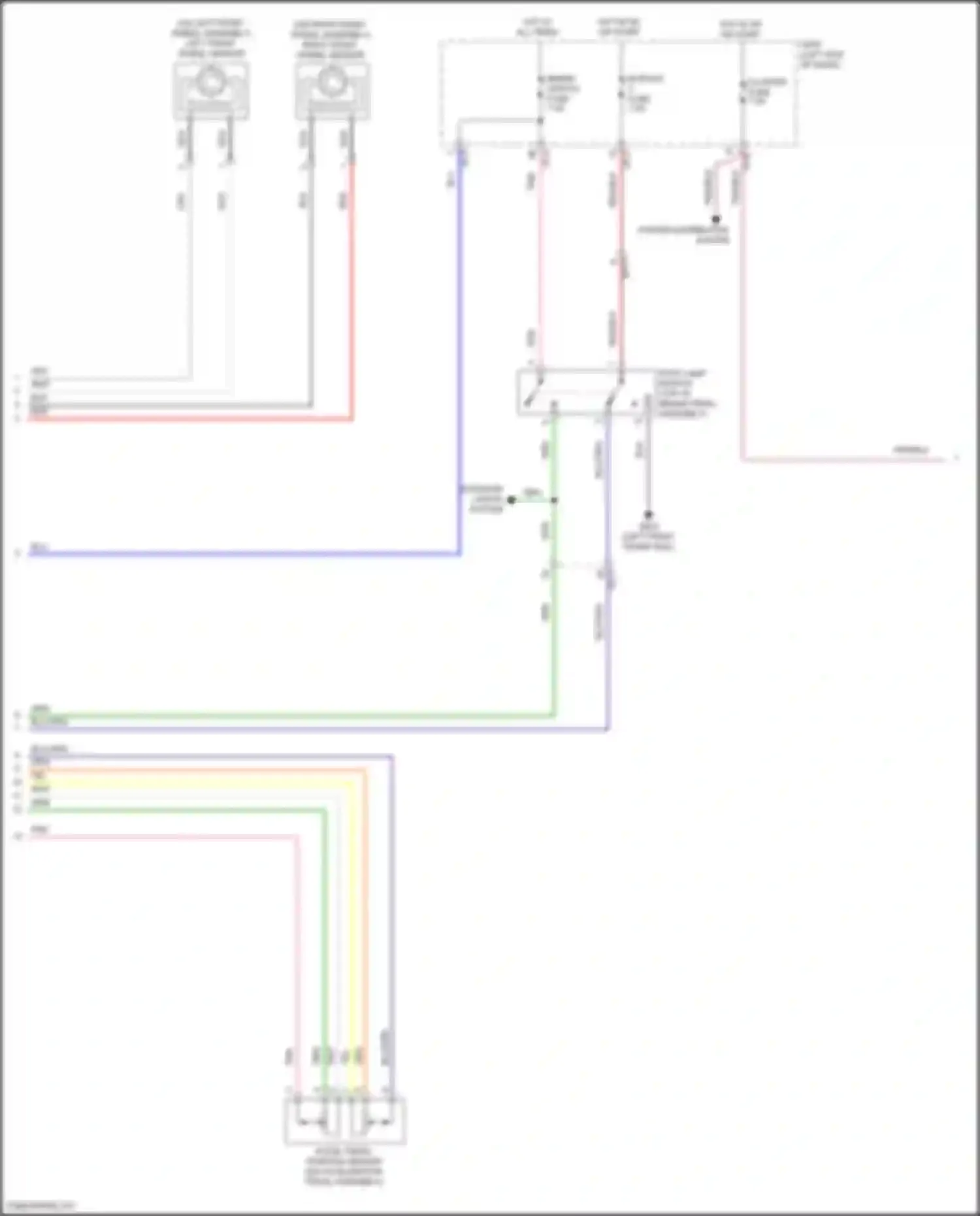Wiring diagram stop lamp switch for Hyundai Kona I facelift (2020-2024) (4 of 11)