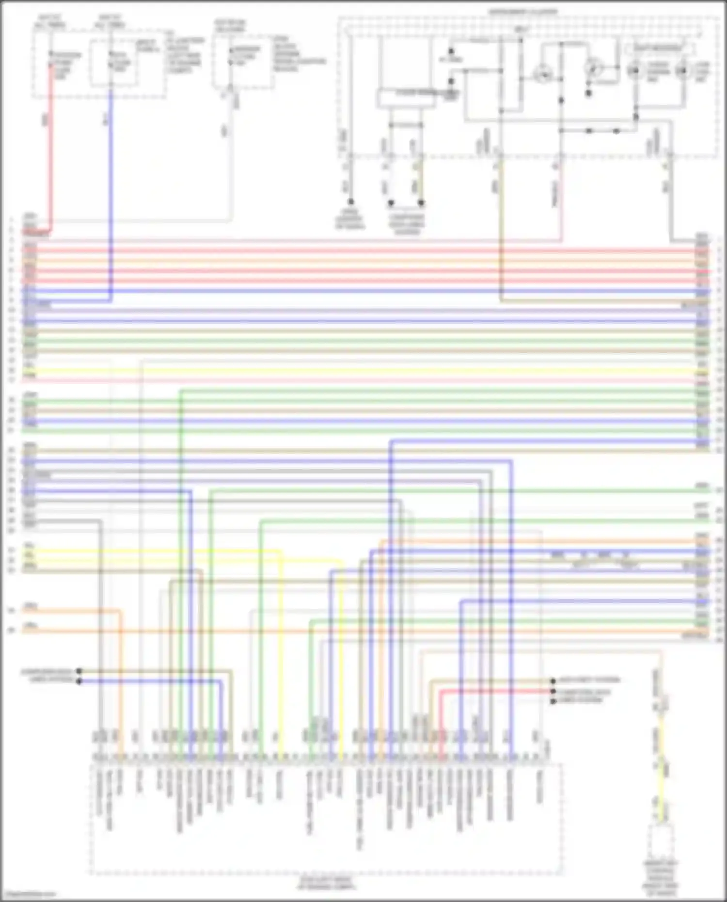Kona Hyundai I (2017-2021): Wiring diagram engine performance 1.6l turbo (4 of 6)