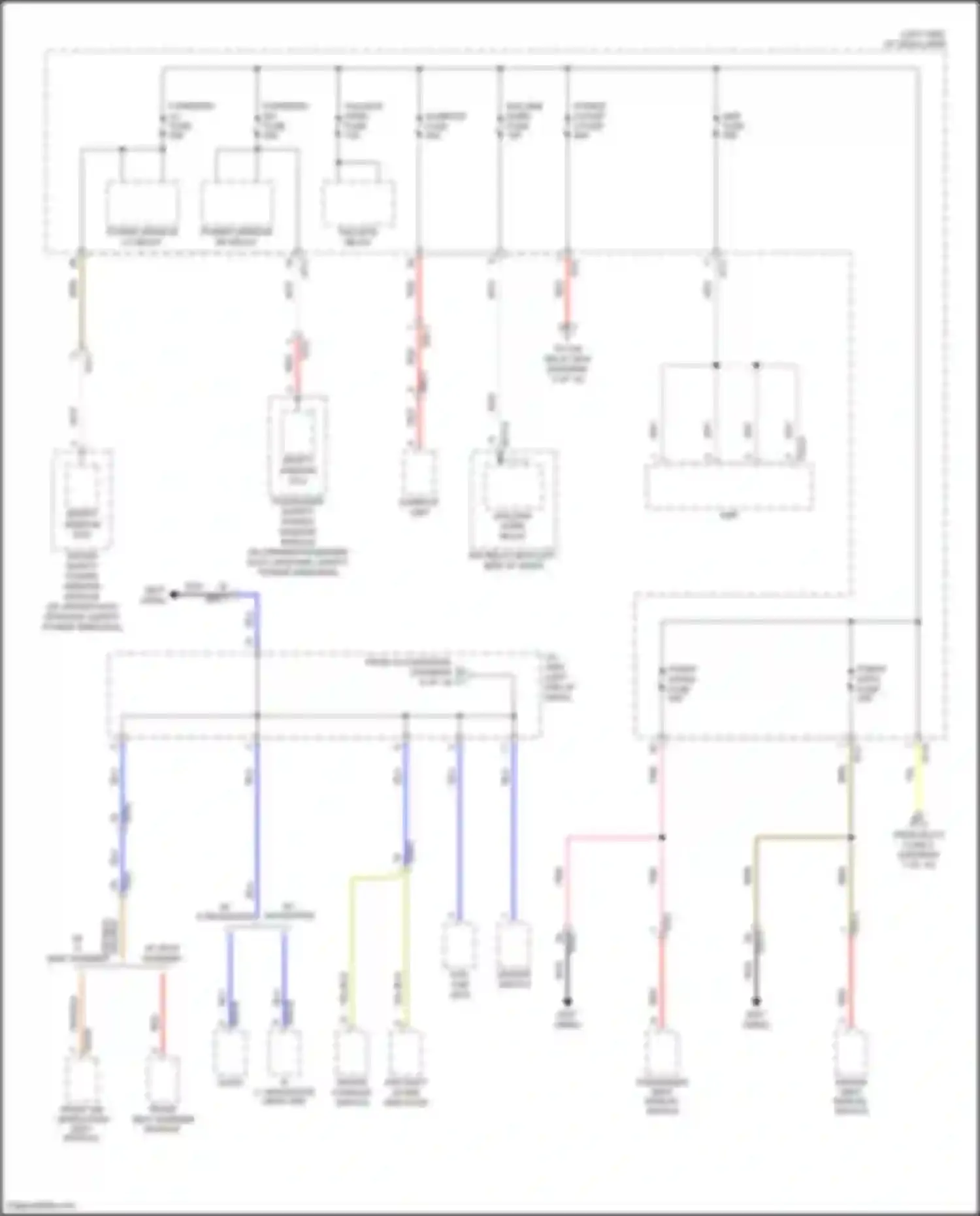 Kona Hyundai I (2017-2021): Power distribution circuit (10 of 10)
