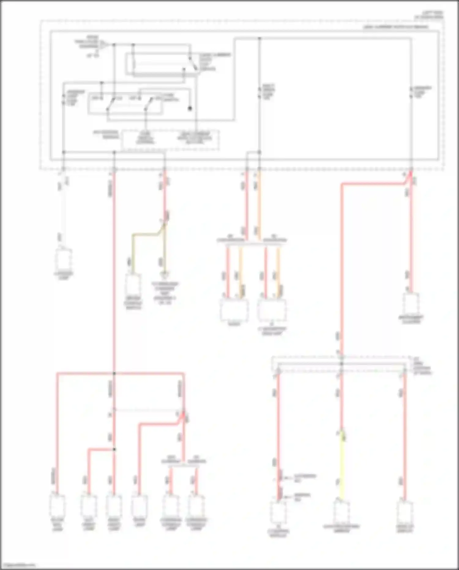 Kona Hyundai I (2017-2021): Power distribution circuit (5 of 10)