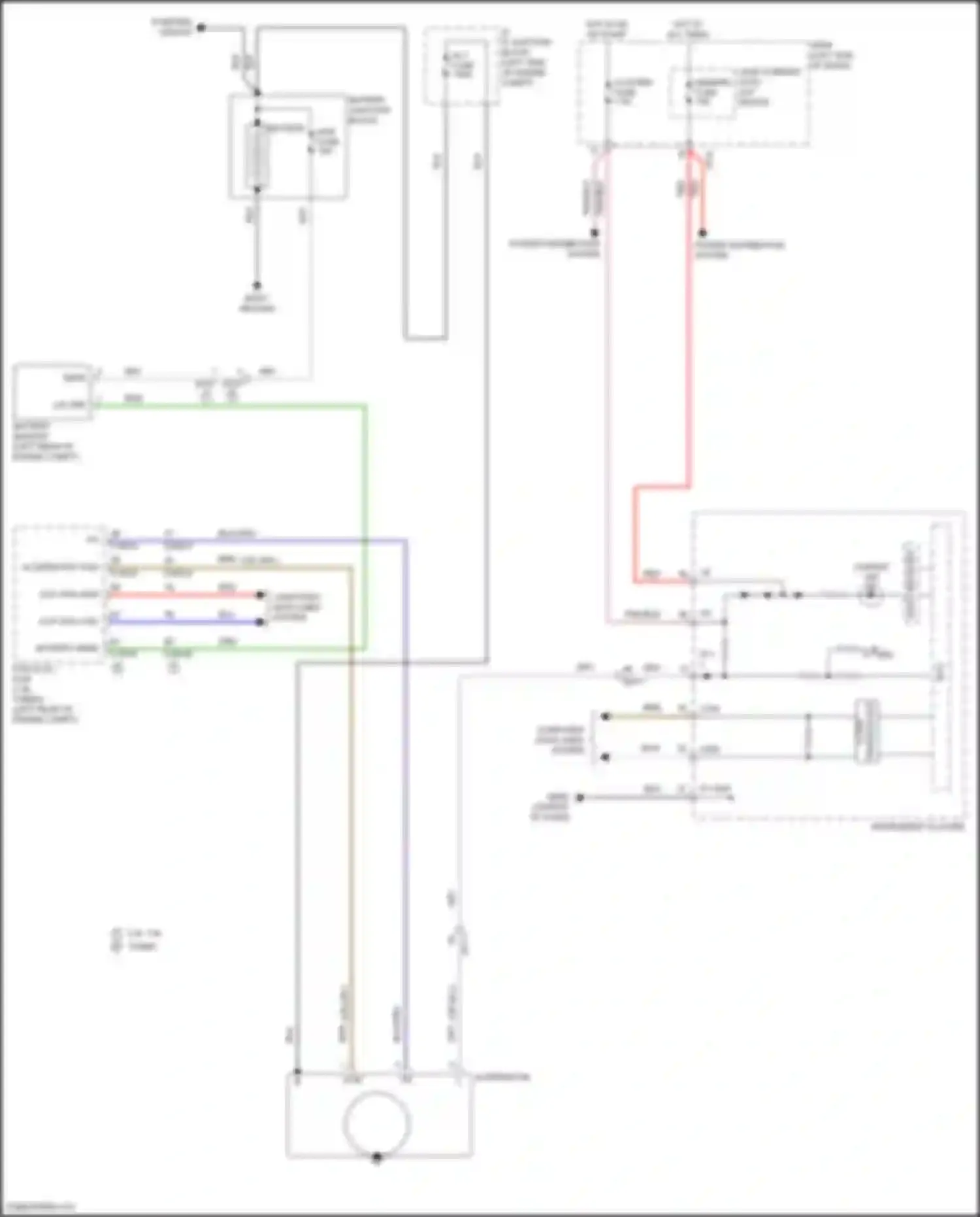 Kona Hyundai I (2017-2021): Charging circuit
