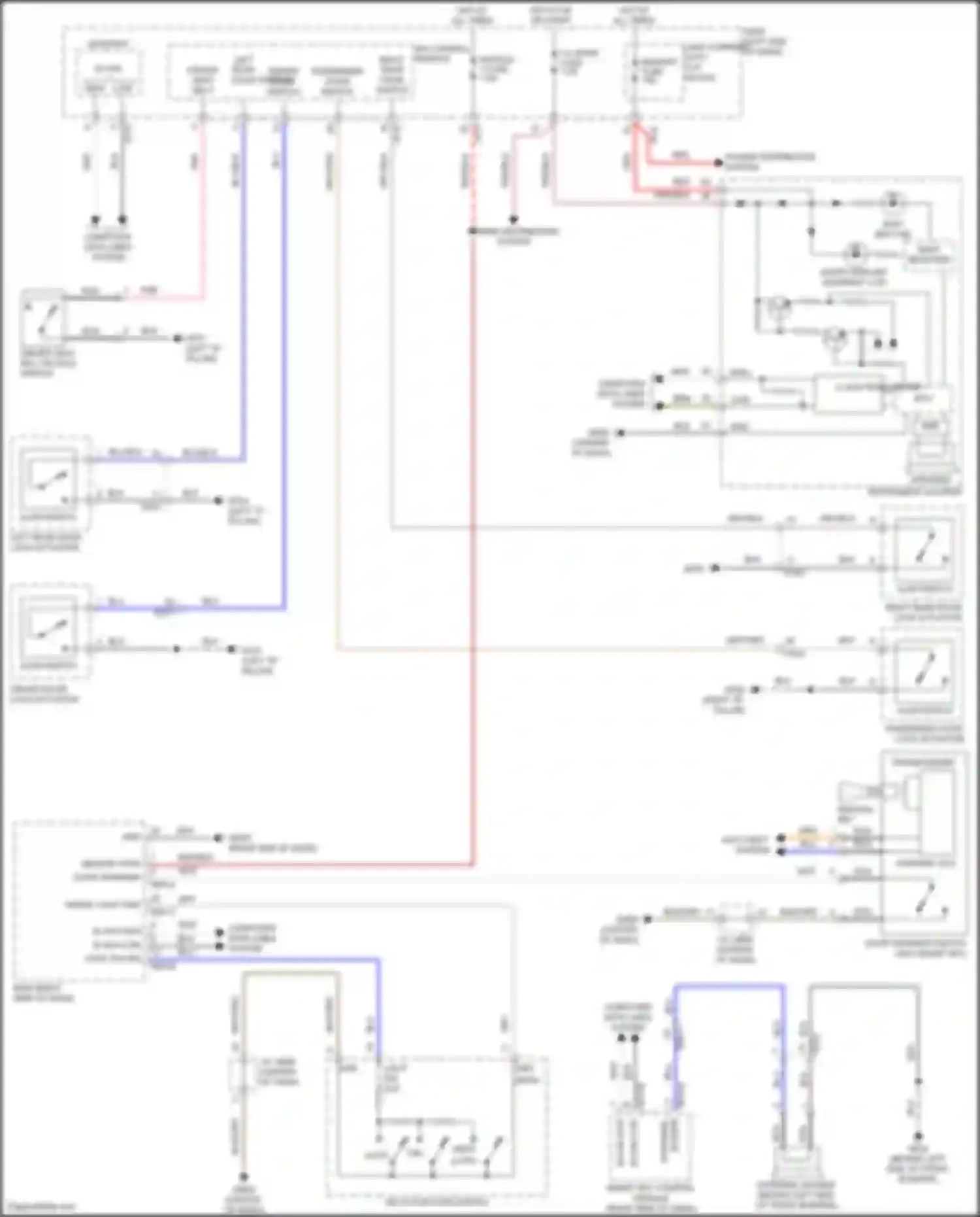 Kona Hyundai I (2017-2021): Chime circuit