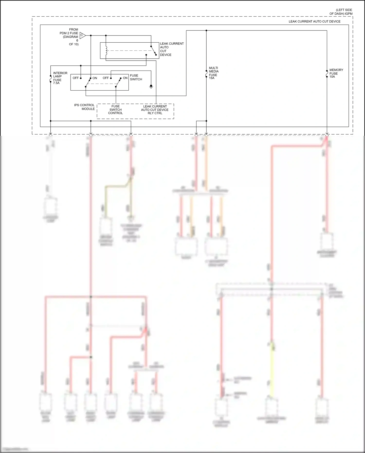 Hyundai Kona I (2017-2021) a/c control module wiring diagram  (14 of 15)