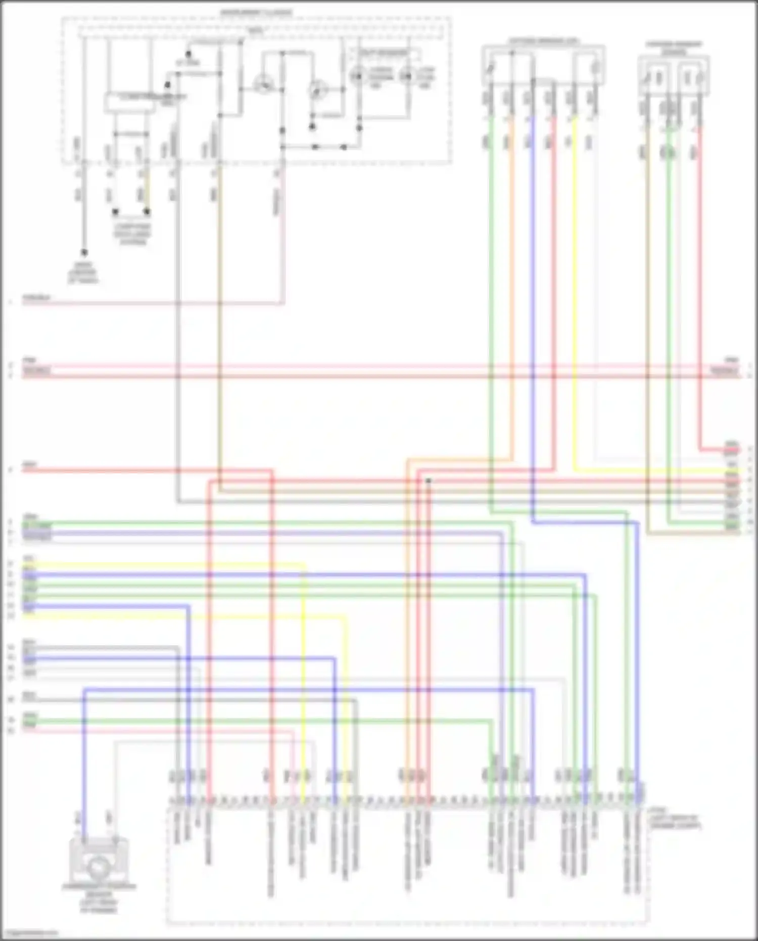 Wiring diagram check engine ind for Hyundai Kona I (2017-2021) (3 of 3)