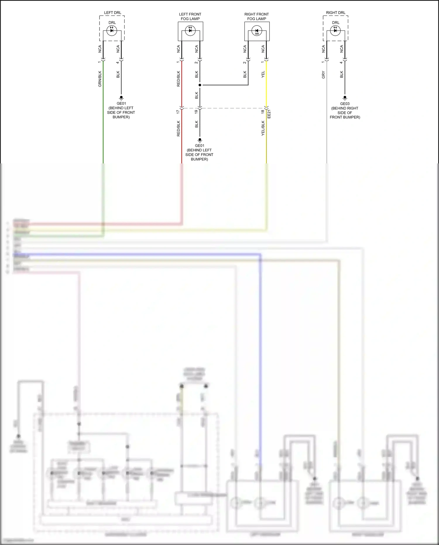 Wiring diagram computer data lines system for Hyundai Kona I (2017-2021) (15 of 66)