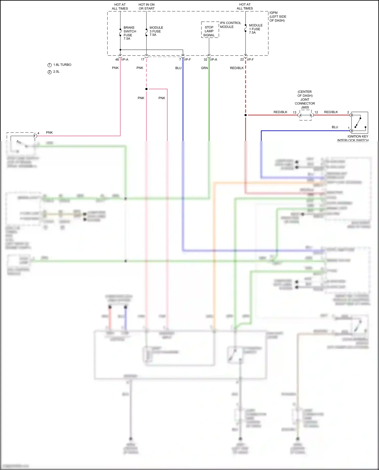 Wiring diagram computer data lines system for Hyundai Kona I (2017-2021) (40 of 66)