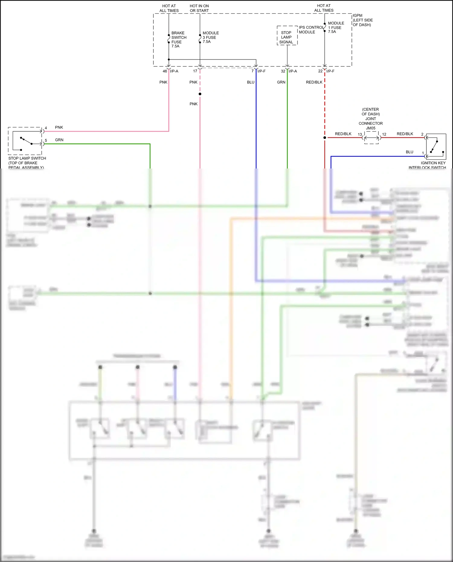 Wiring diagram computer data lines system for Hyundai Kona I (2017-2021) (39 of 66)