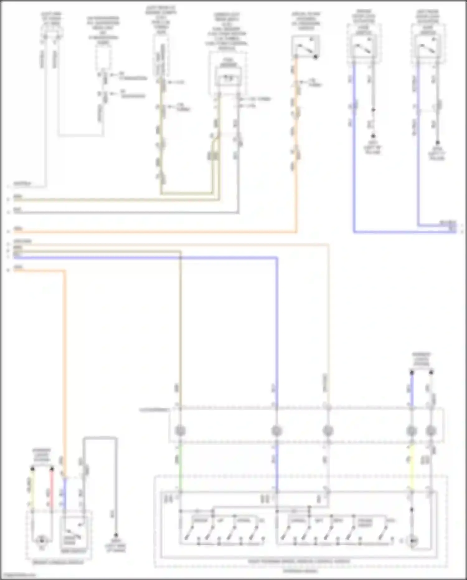 Wiring diagram drive mode for Hyundai Kona I (2017-2021) (1 of 1)